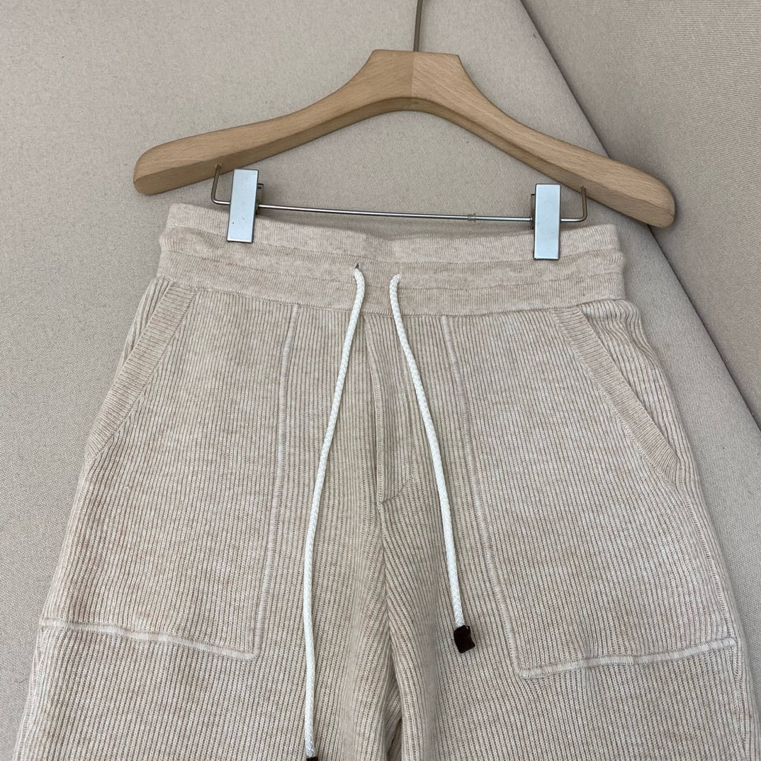 Apricot and Grey Pant