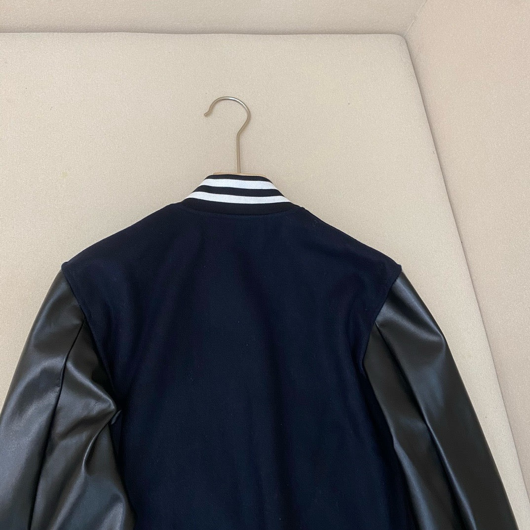 Grey Dark Blue Jacket