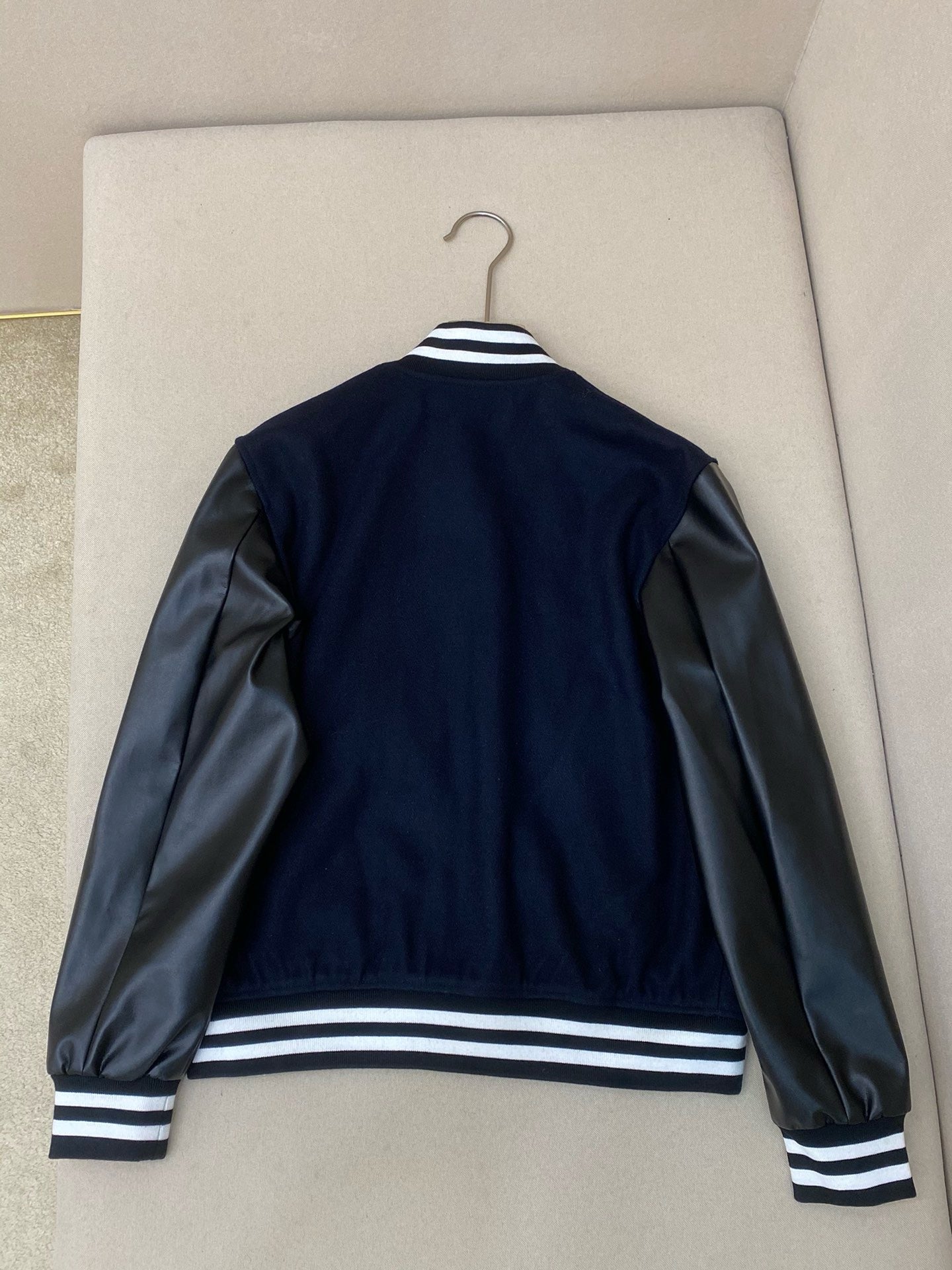 Grey Dark Blue Jacket