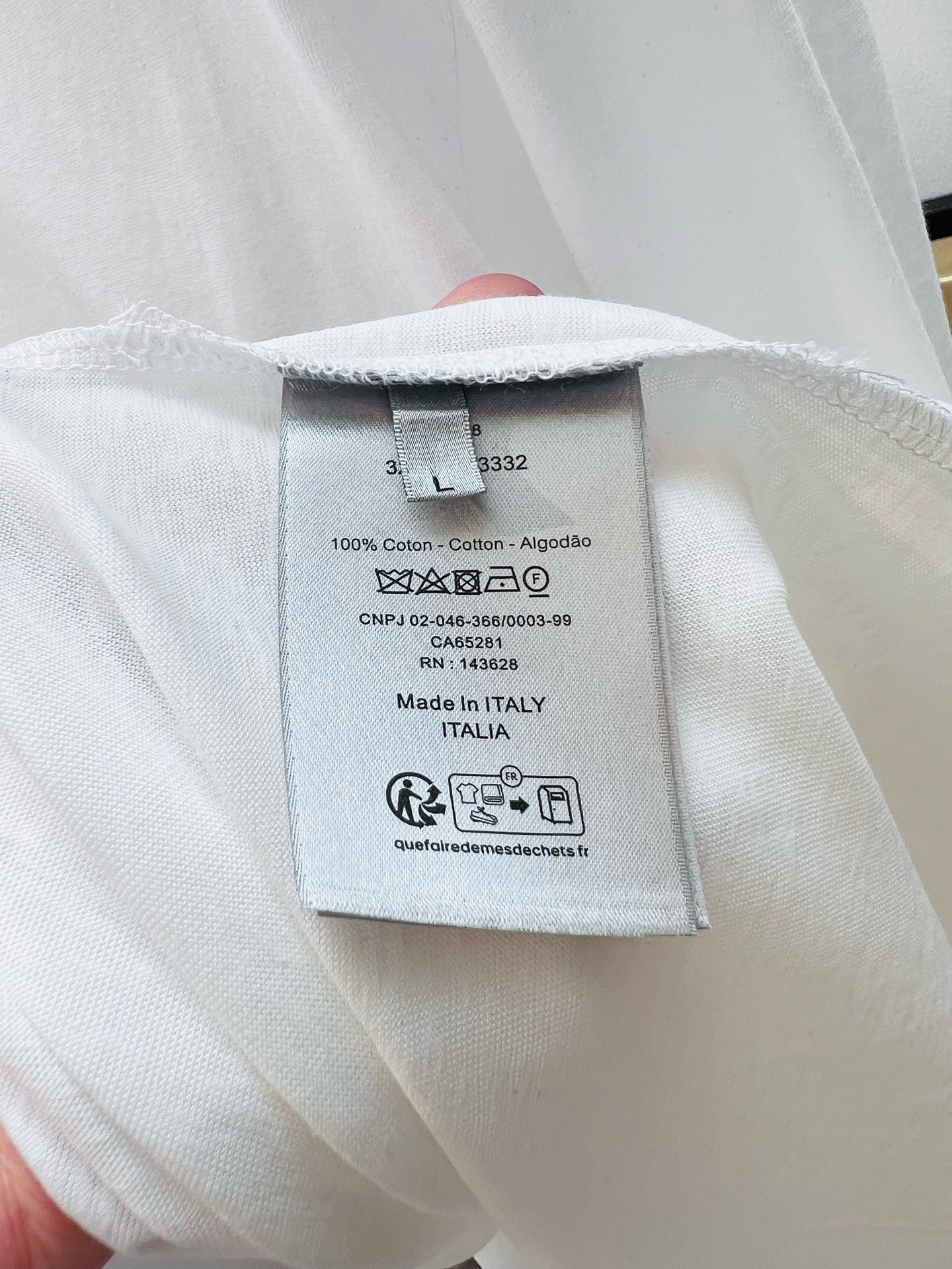 Black and White Jersey