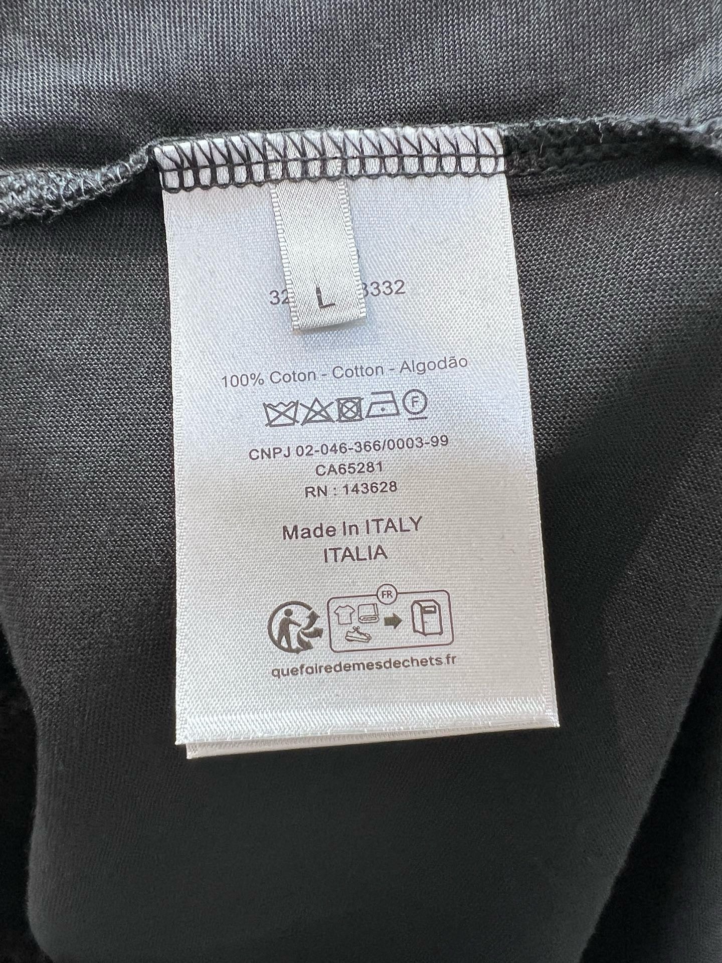 Black and White Jersey