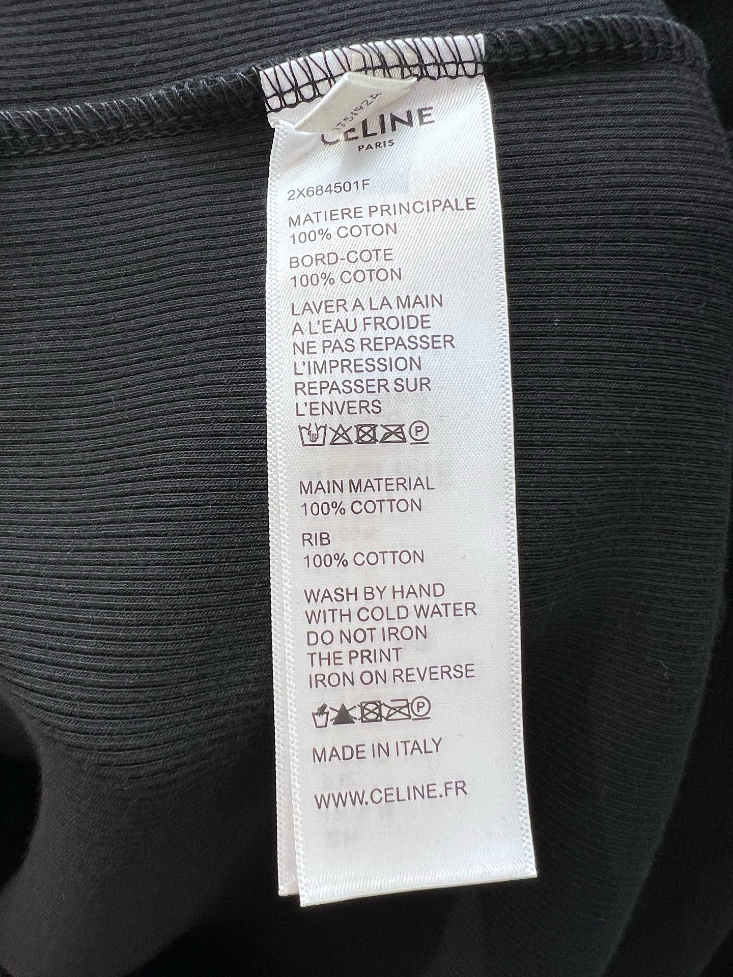 Black and White Jersey