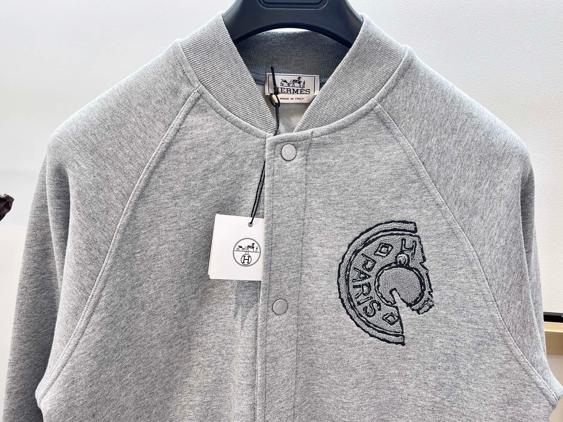 Grey and Black Jacket