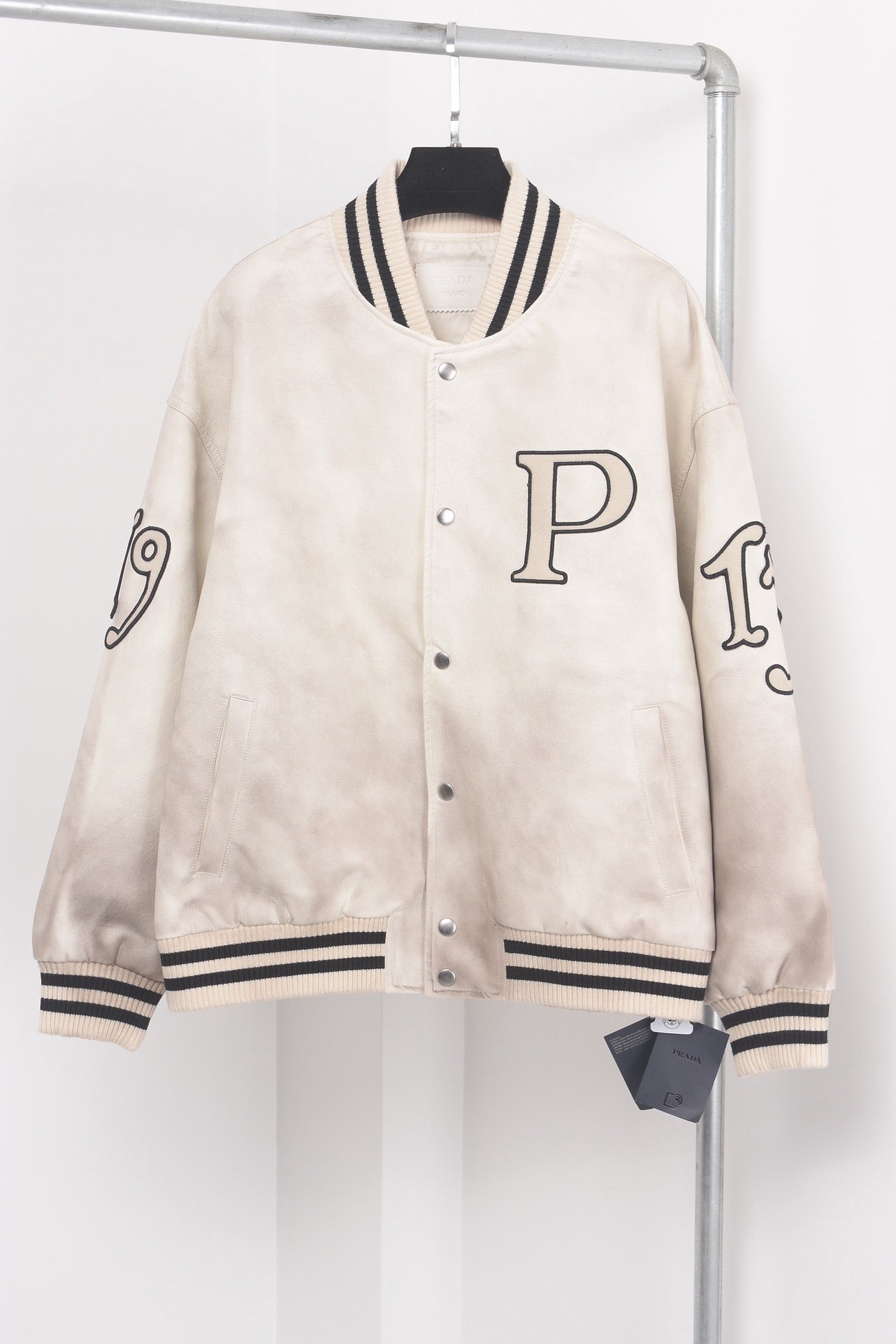 Black and Light Beige Jacket