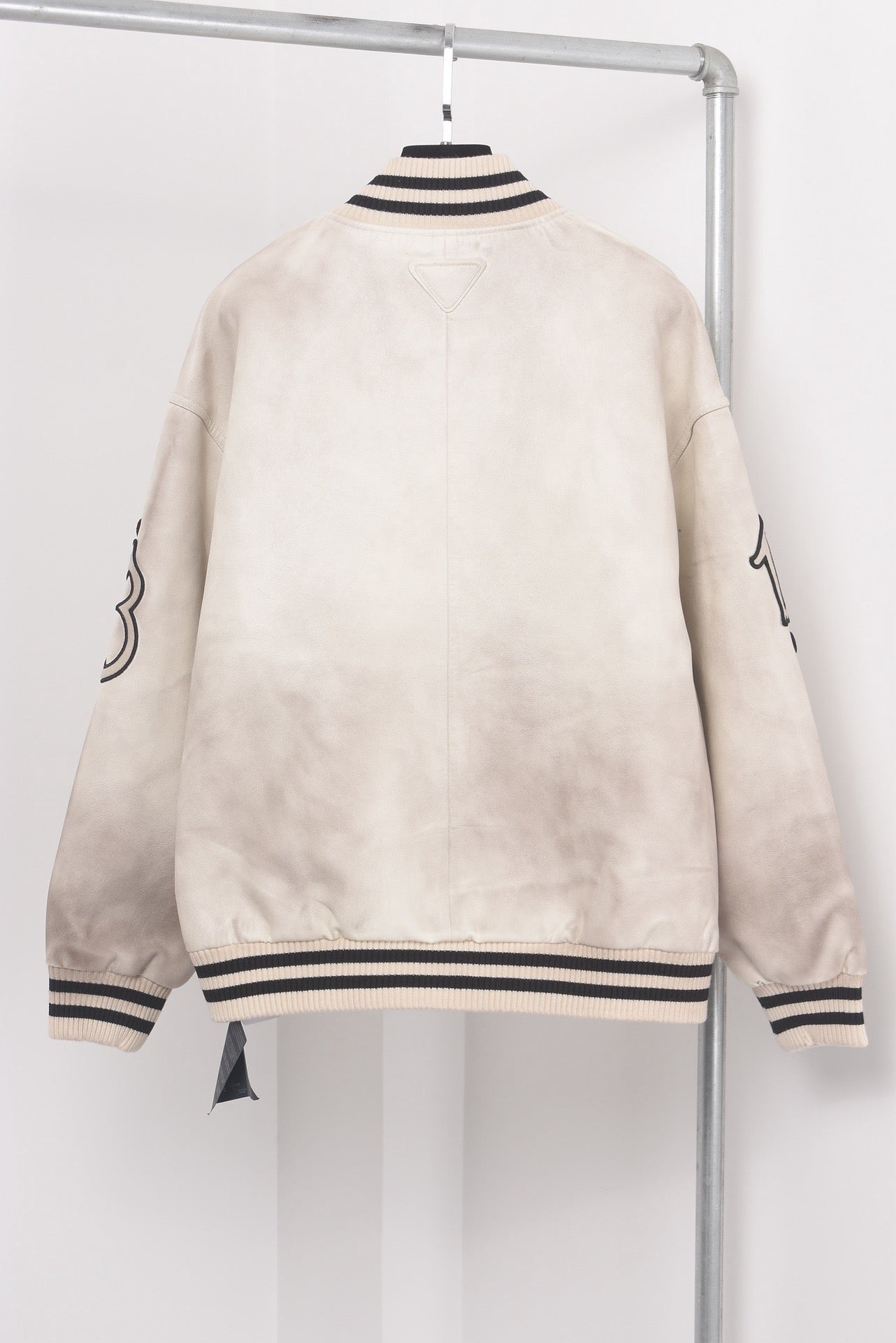 Black and Light Beige Jacket