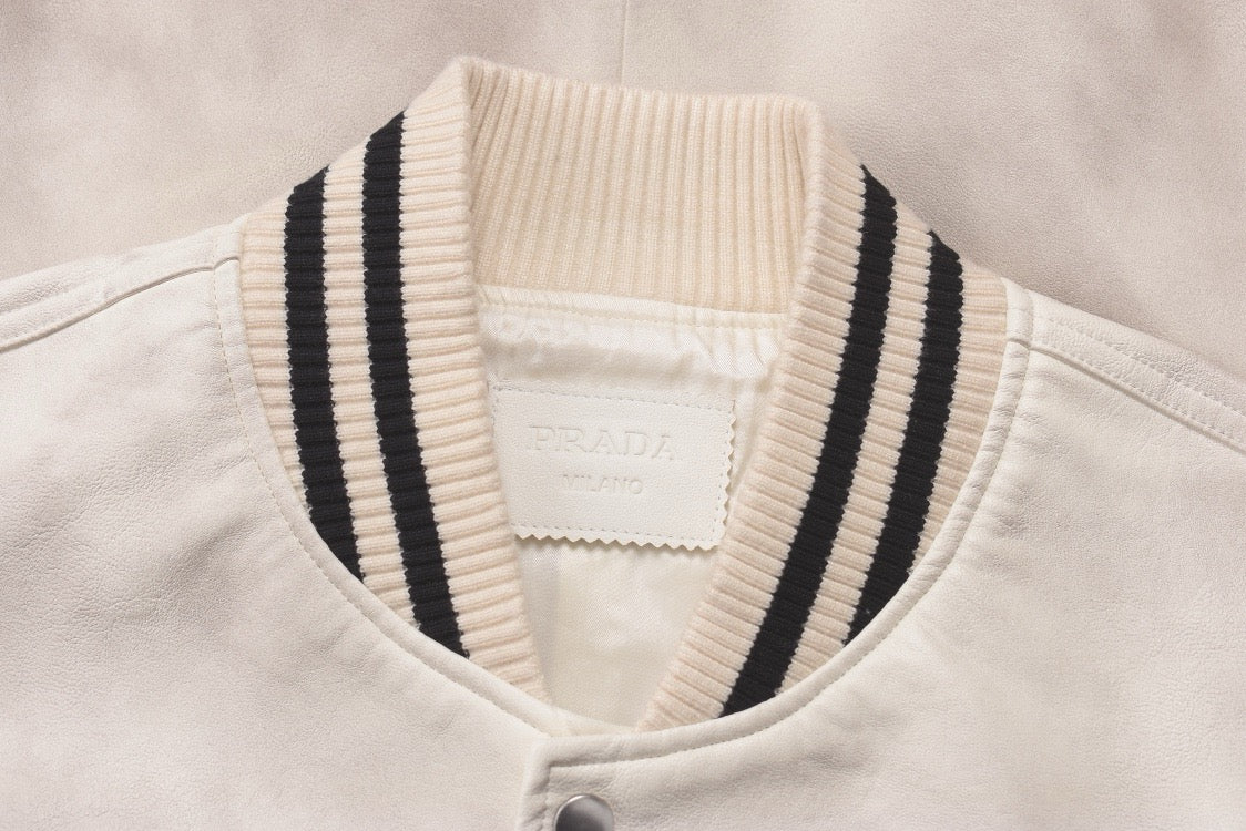 Black and Light Beige Jacket