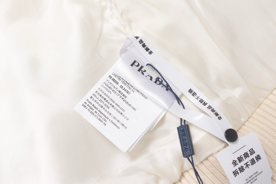 Black and Light Beige Jacket