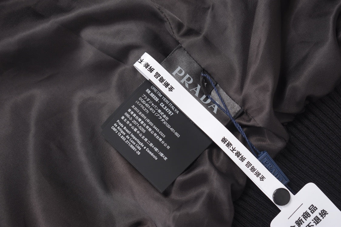 Black and Light Beige Jacket