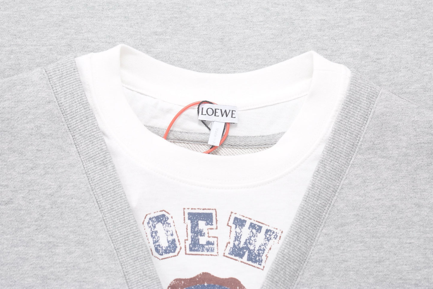 Grey and Dark Blue Jersey