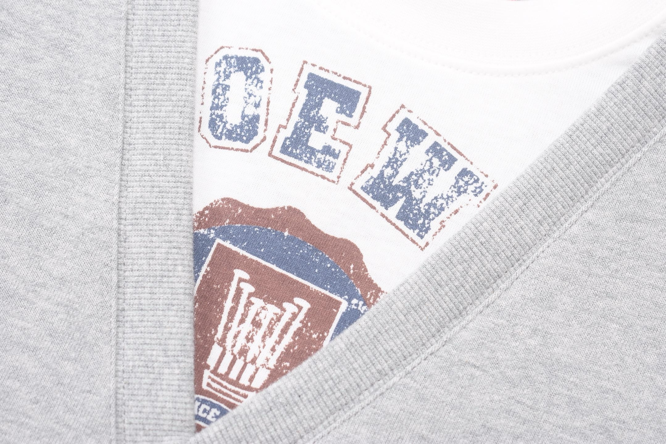 Grey and Dark Blue Jersey