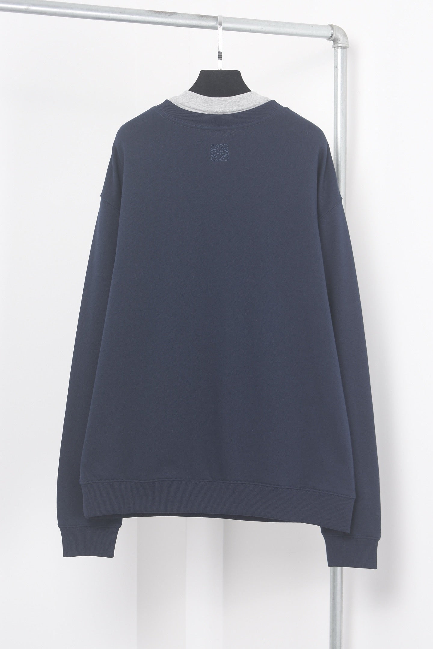 Grey and Dark Blue Jersey