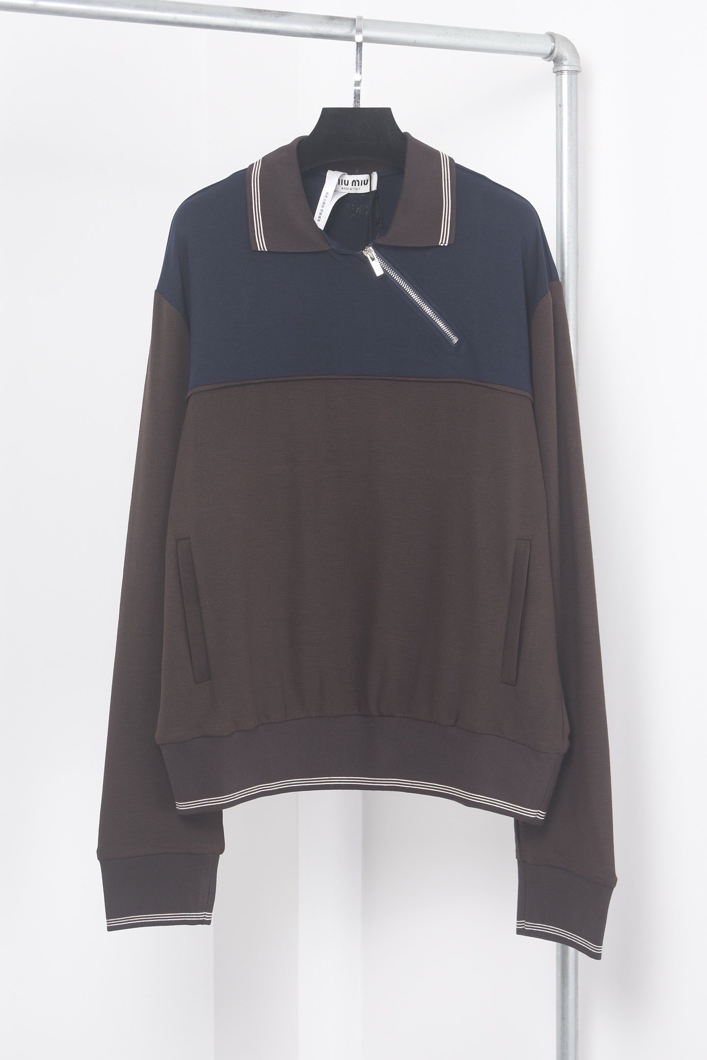 Brown and Grey Jersey