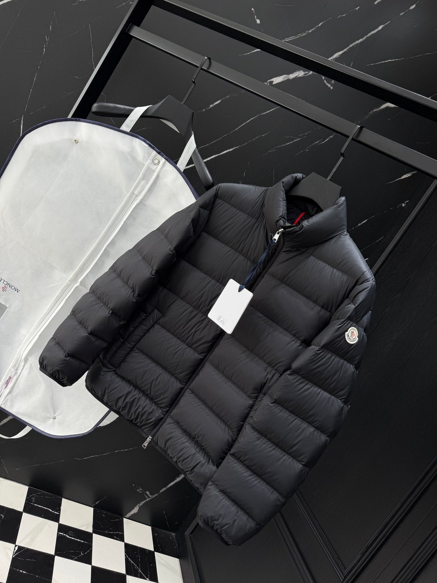 Black, white and Light yellow Jacket