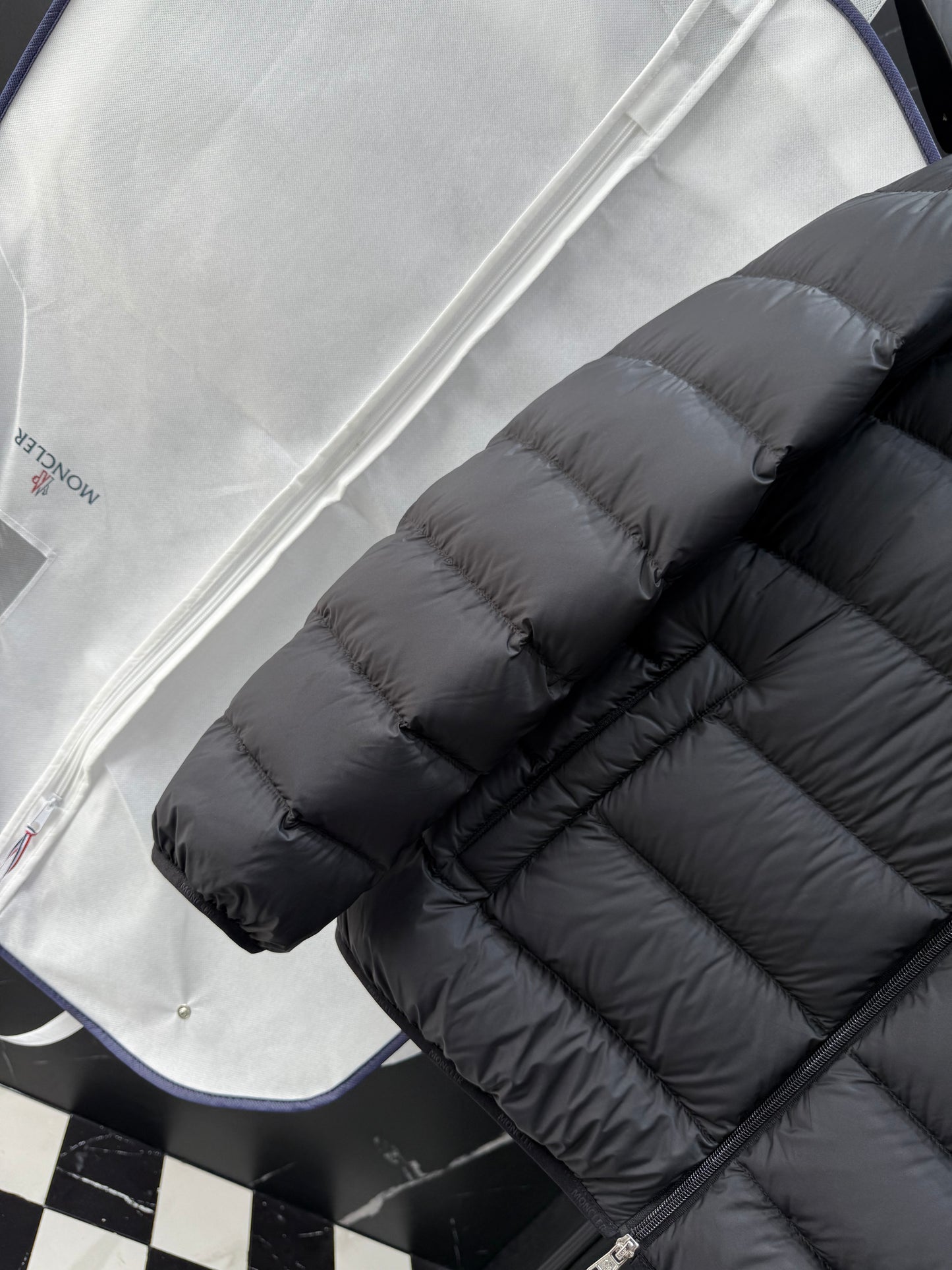 Black, white and Light yellow Jacket