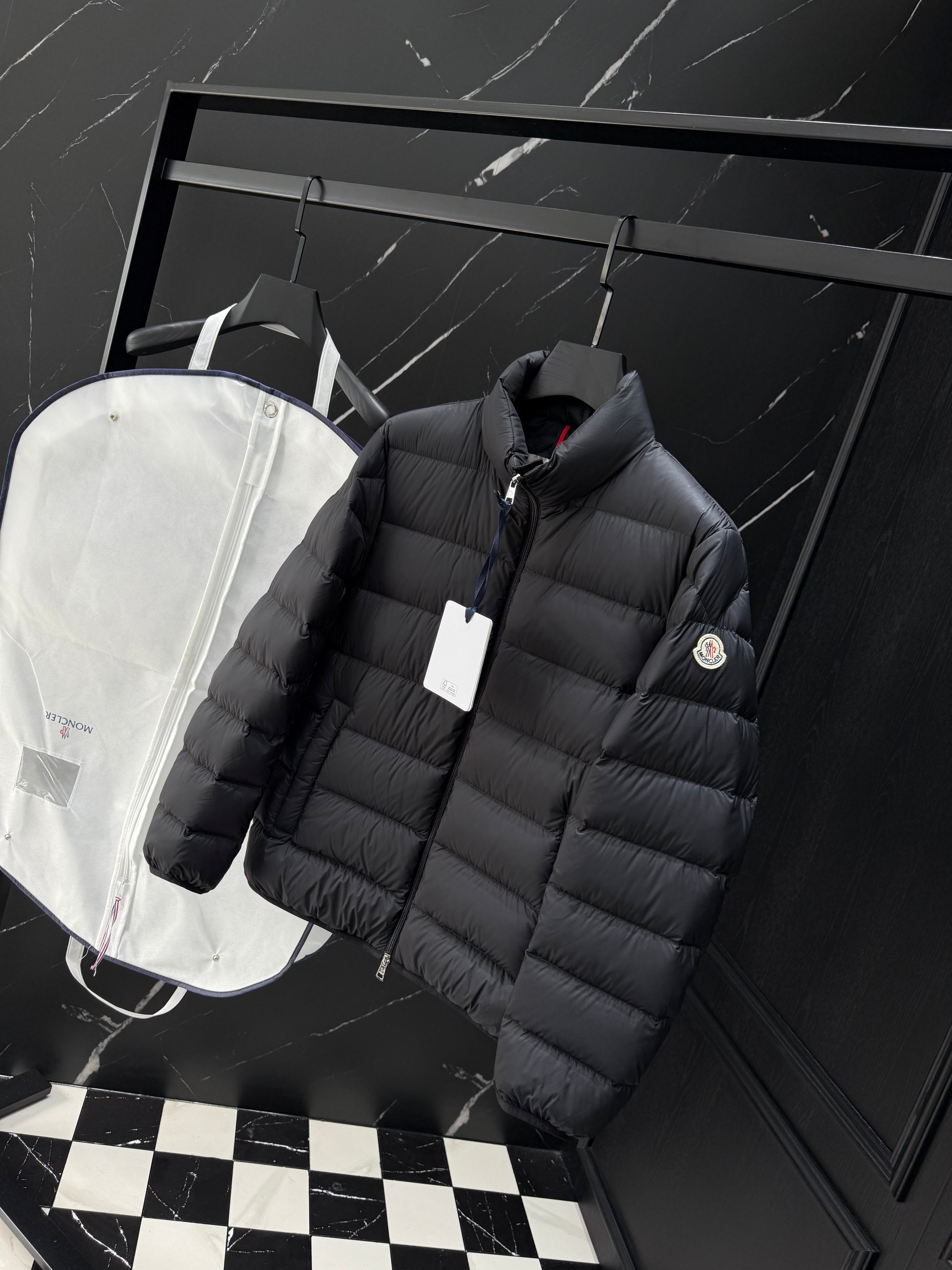 Black, white and Light yellow Jacket