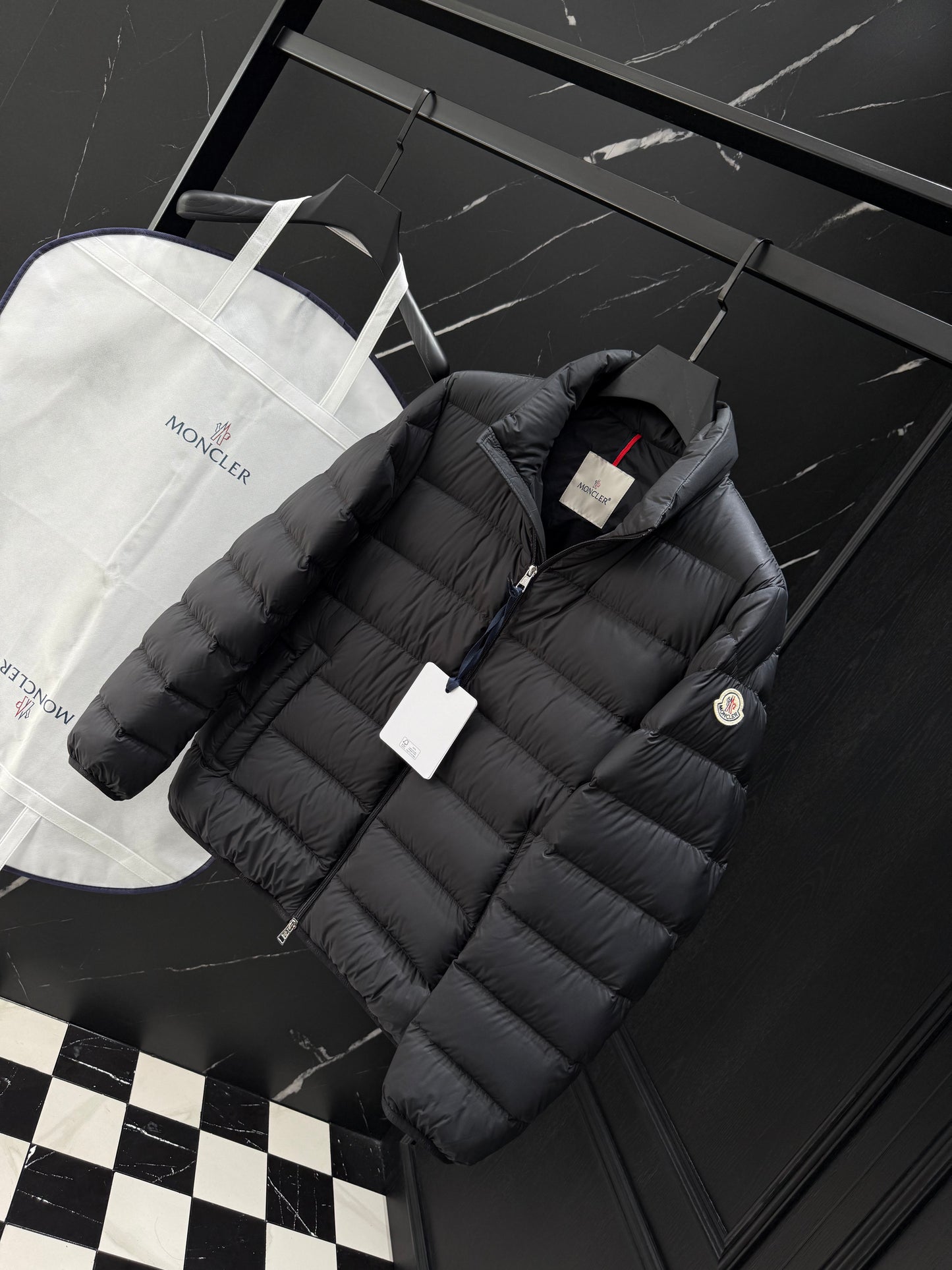 Black, white and Light yellow Jacket