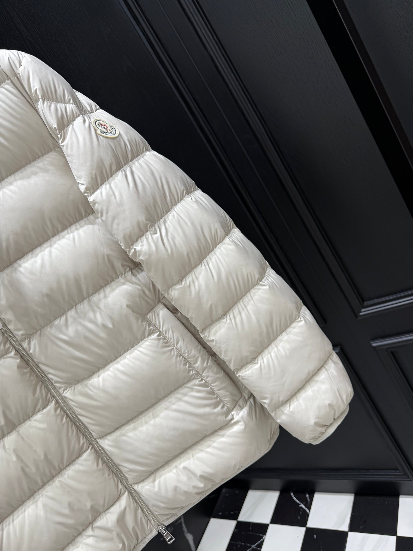 Black, white and Light yellow Jacket