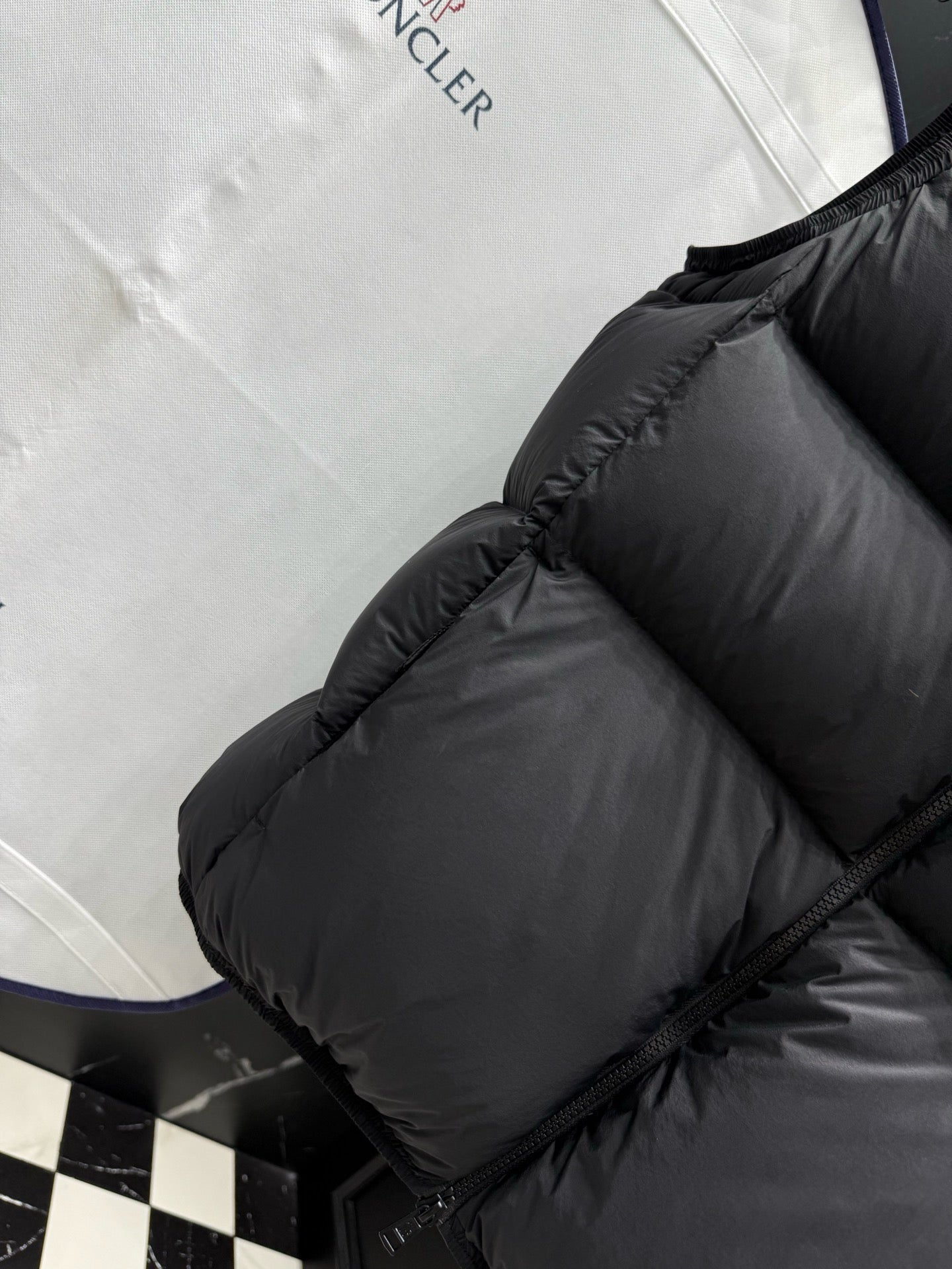 Black and White Vest