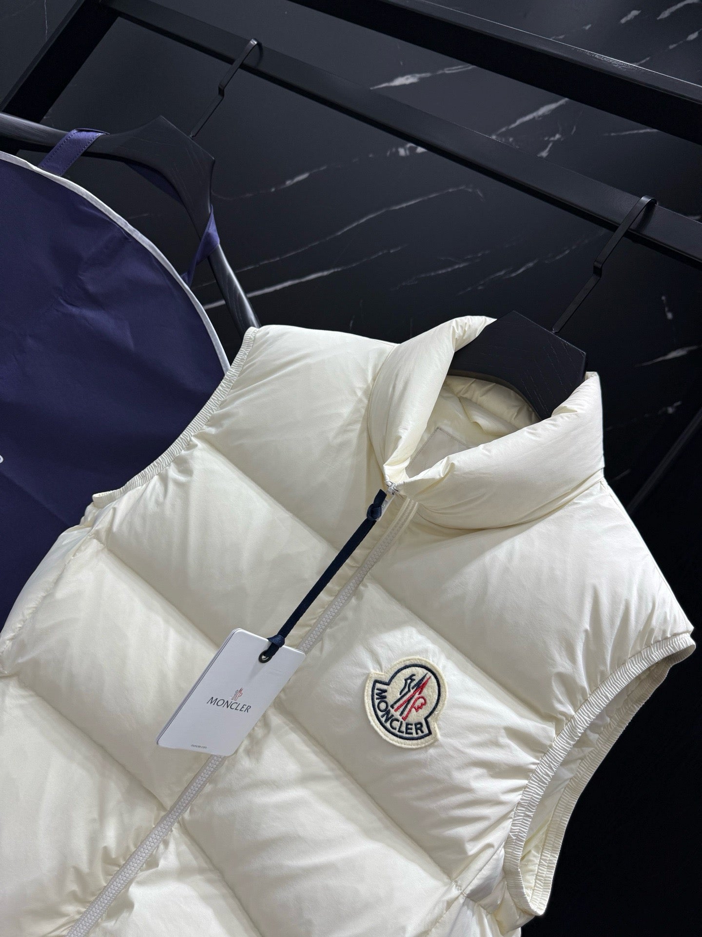 Black and White Vest