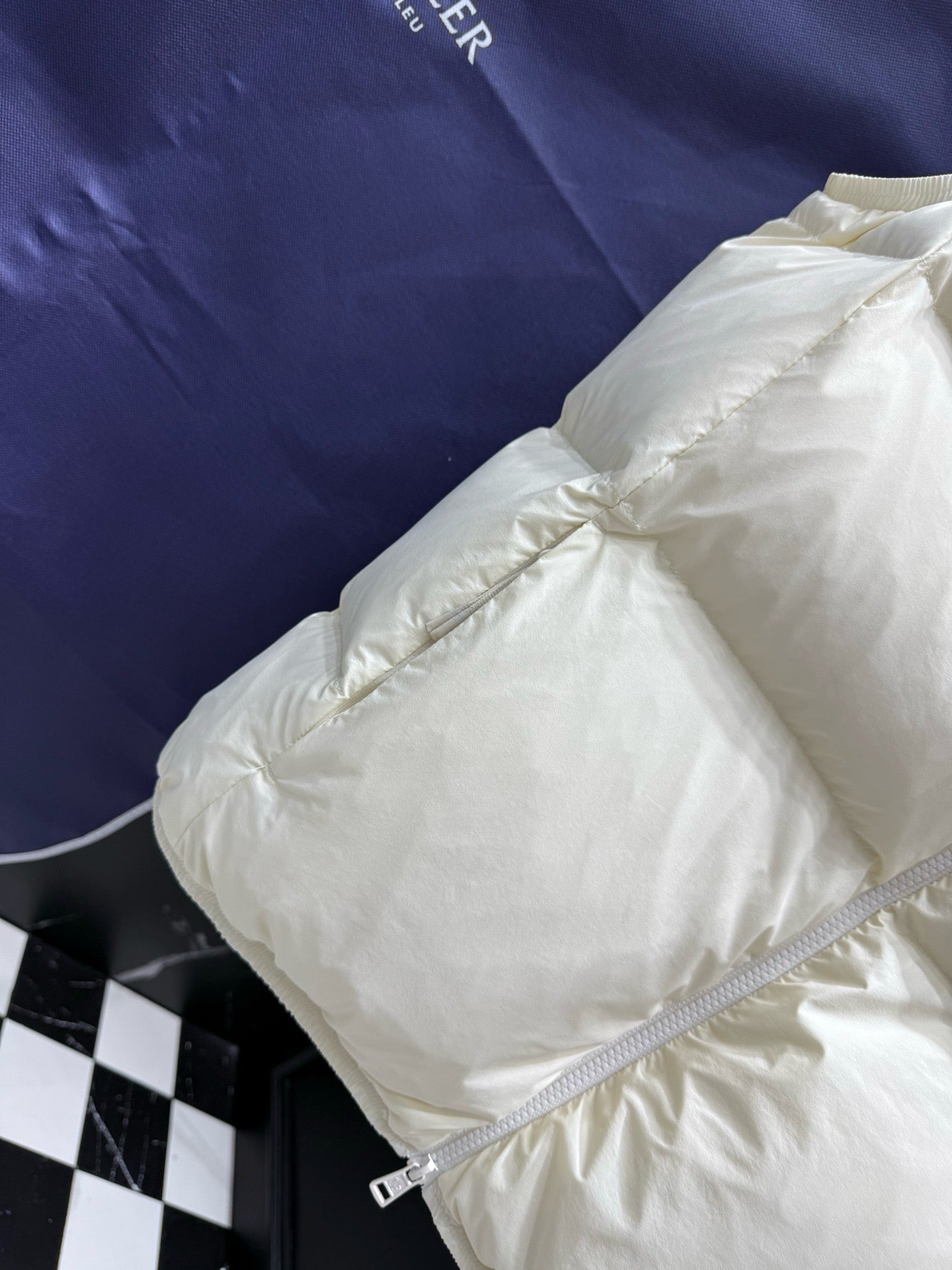 Black and White Vest