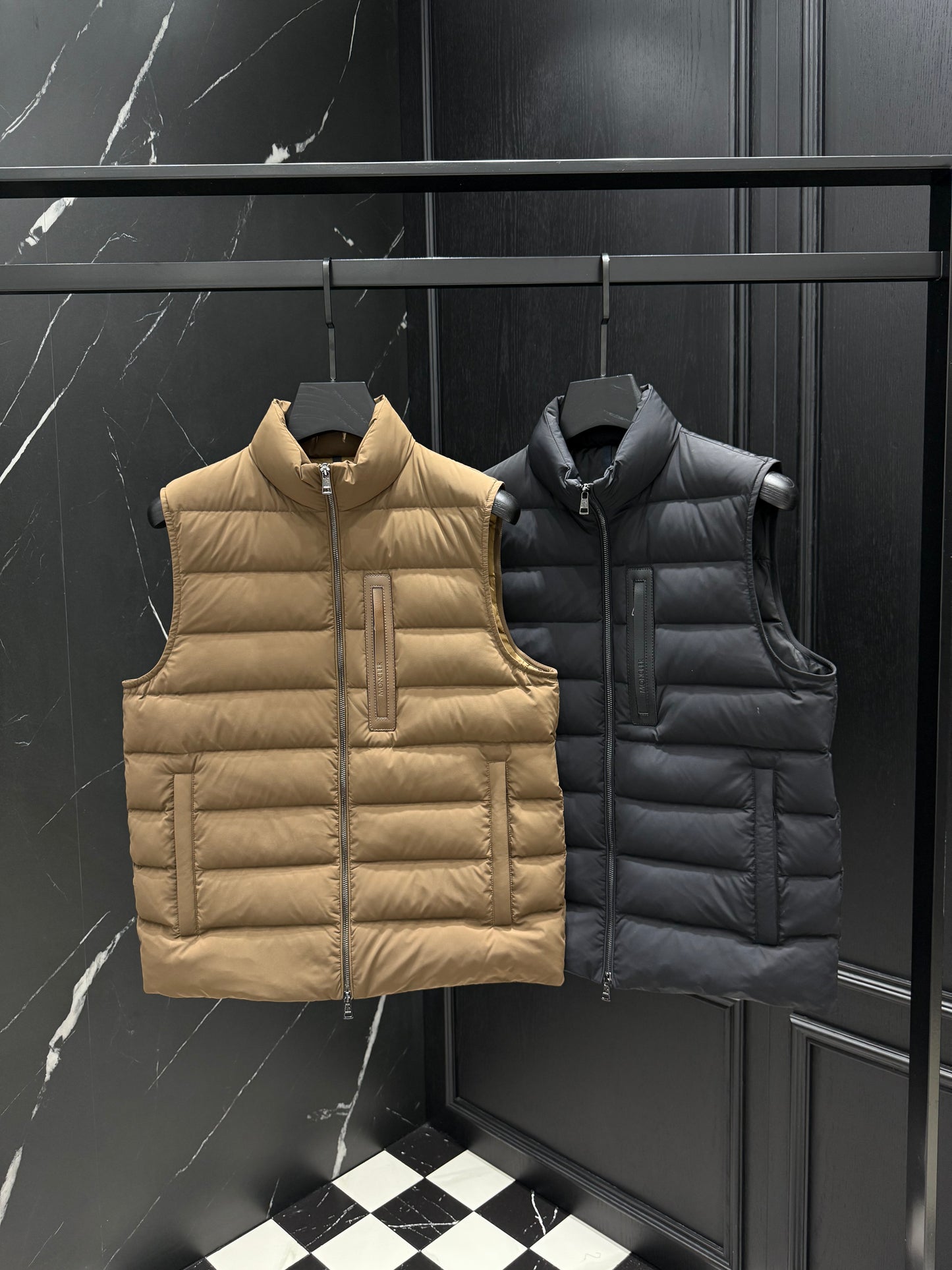 Black and Grey yellow Vest