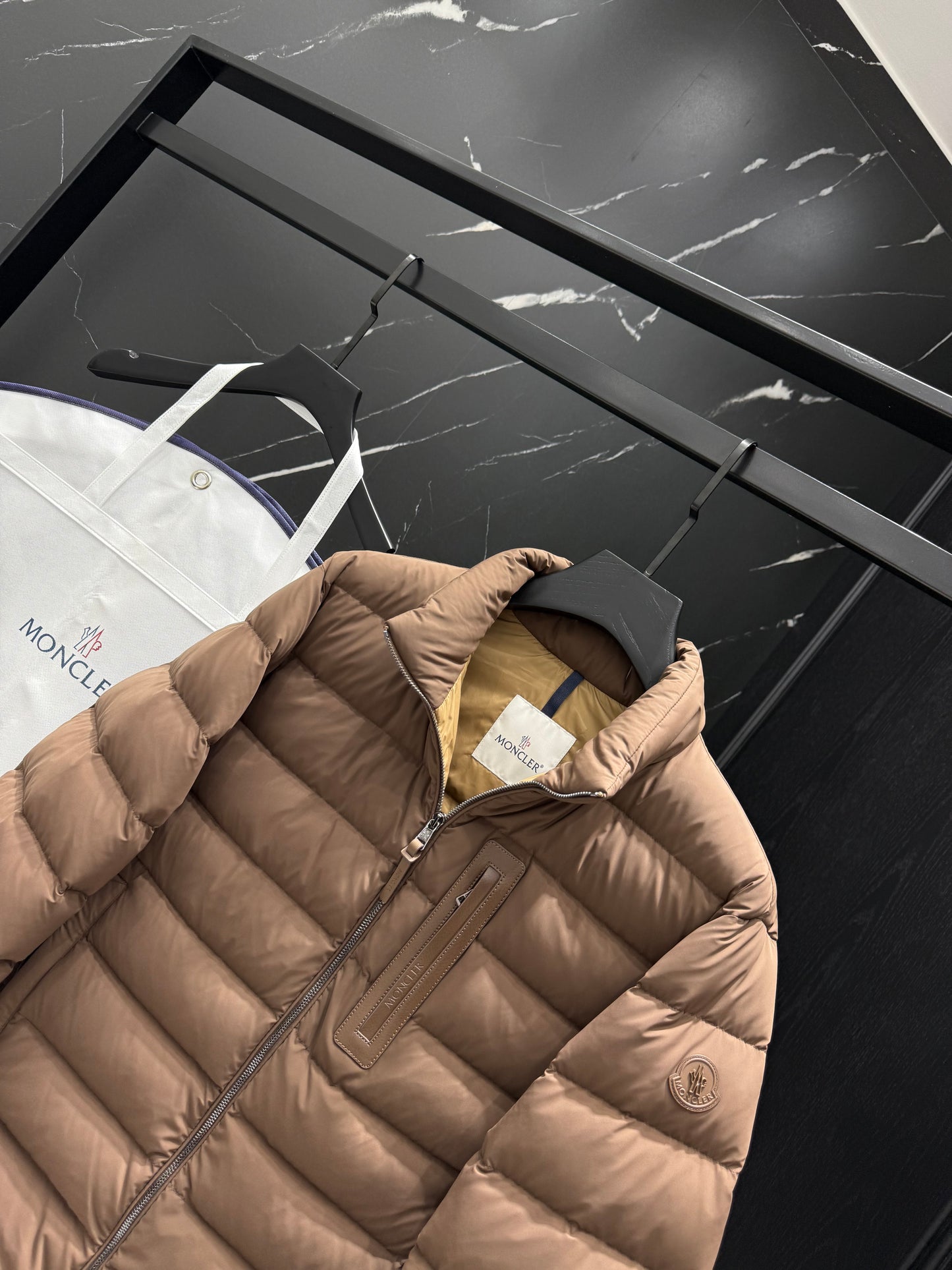 Brown and Black Jacket