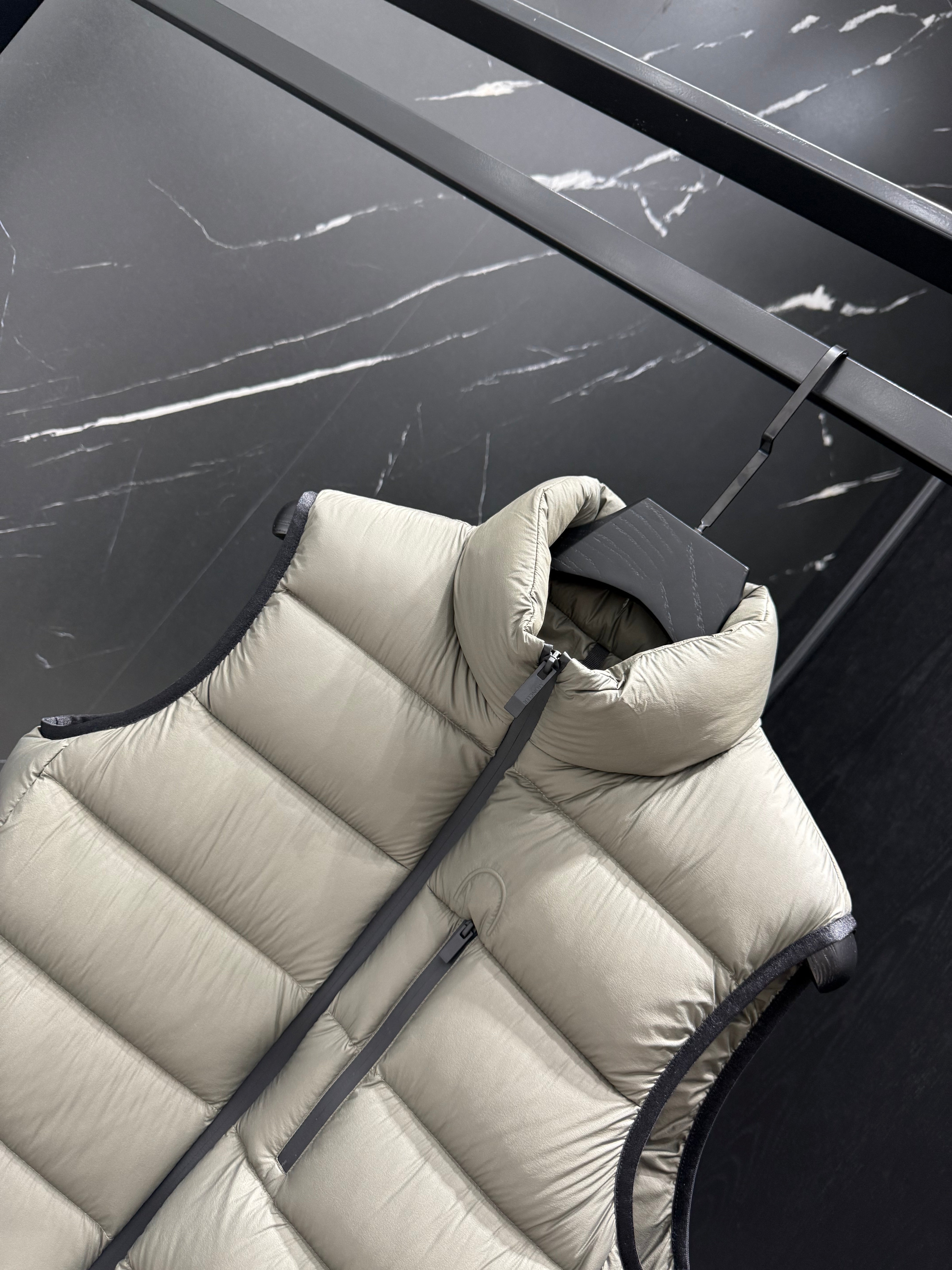 Light Green and Black Vest