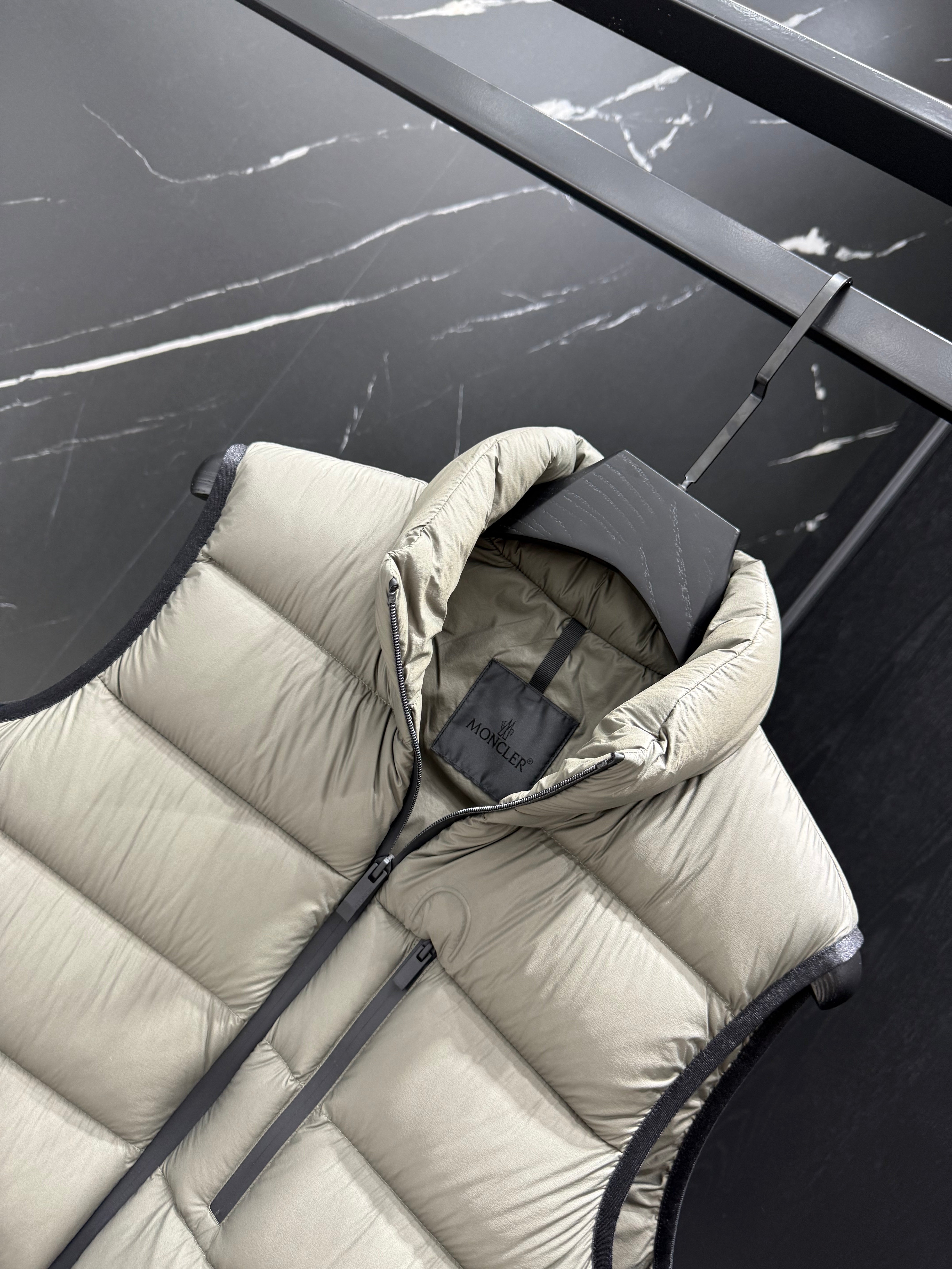 Light Green and Black Vest