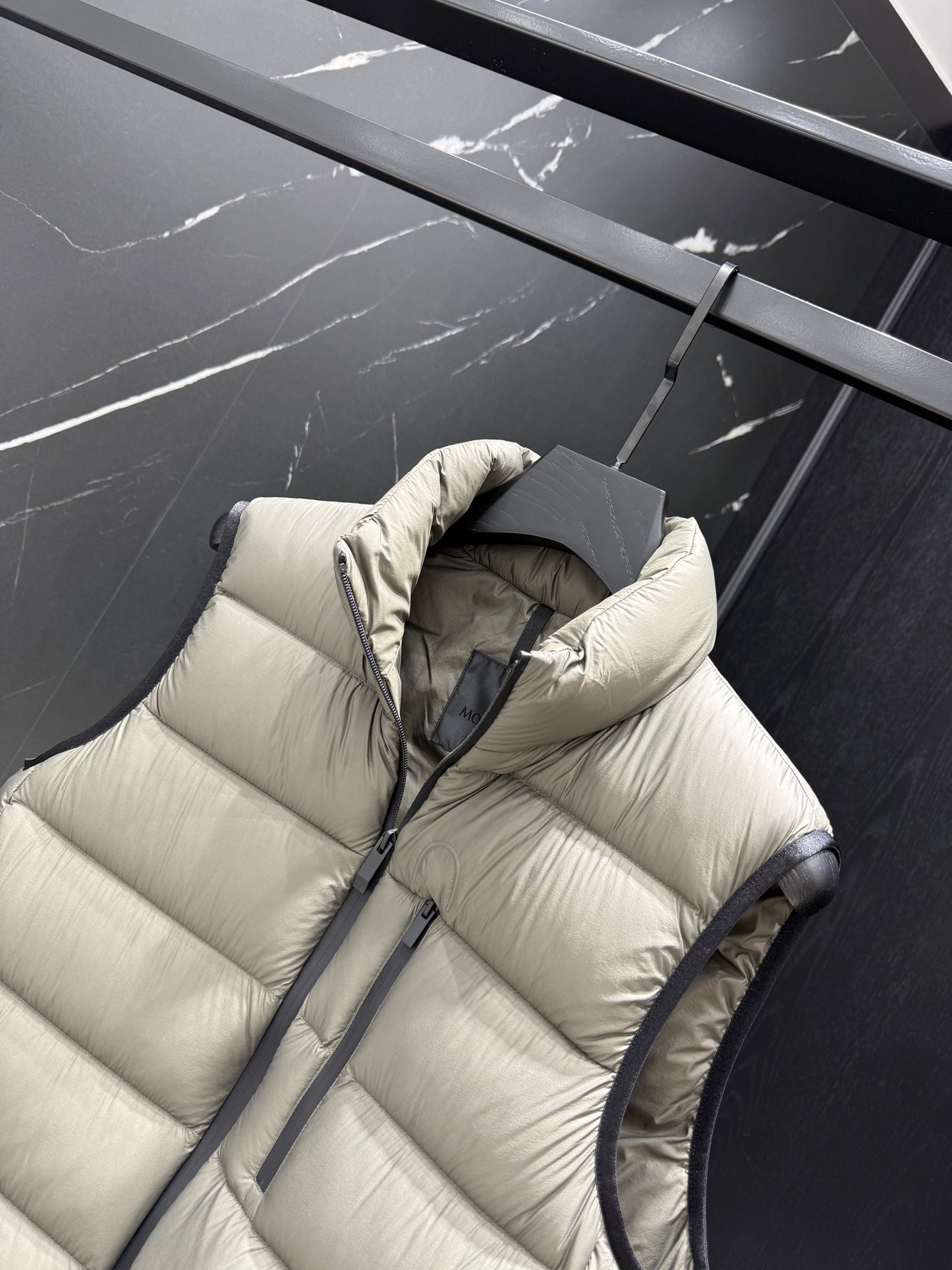 Light Green and Black Vest