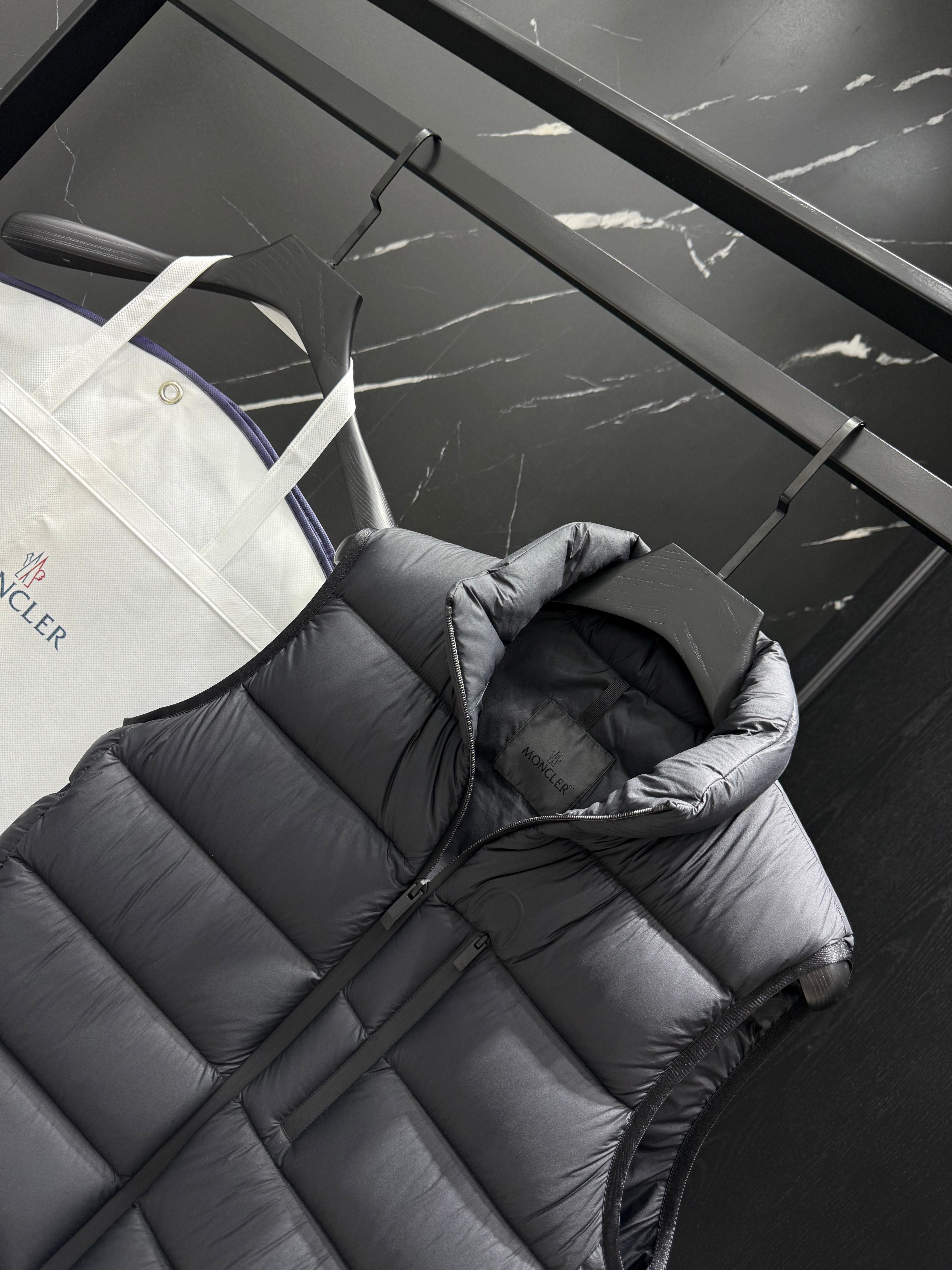 Light Green and Black Vest