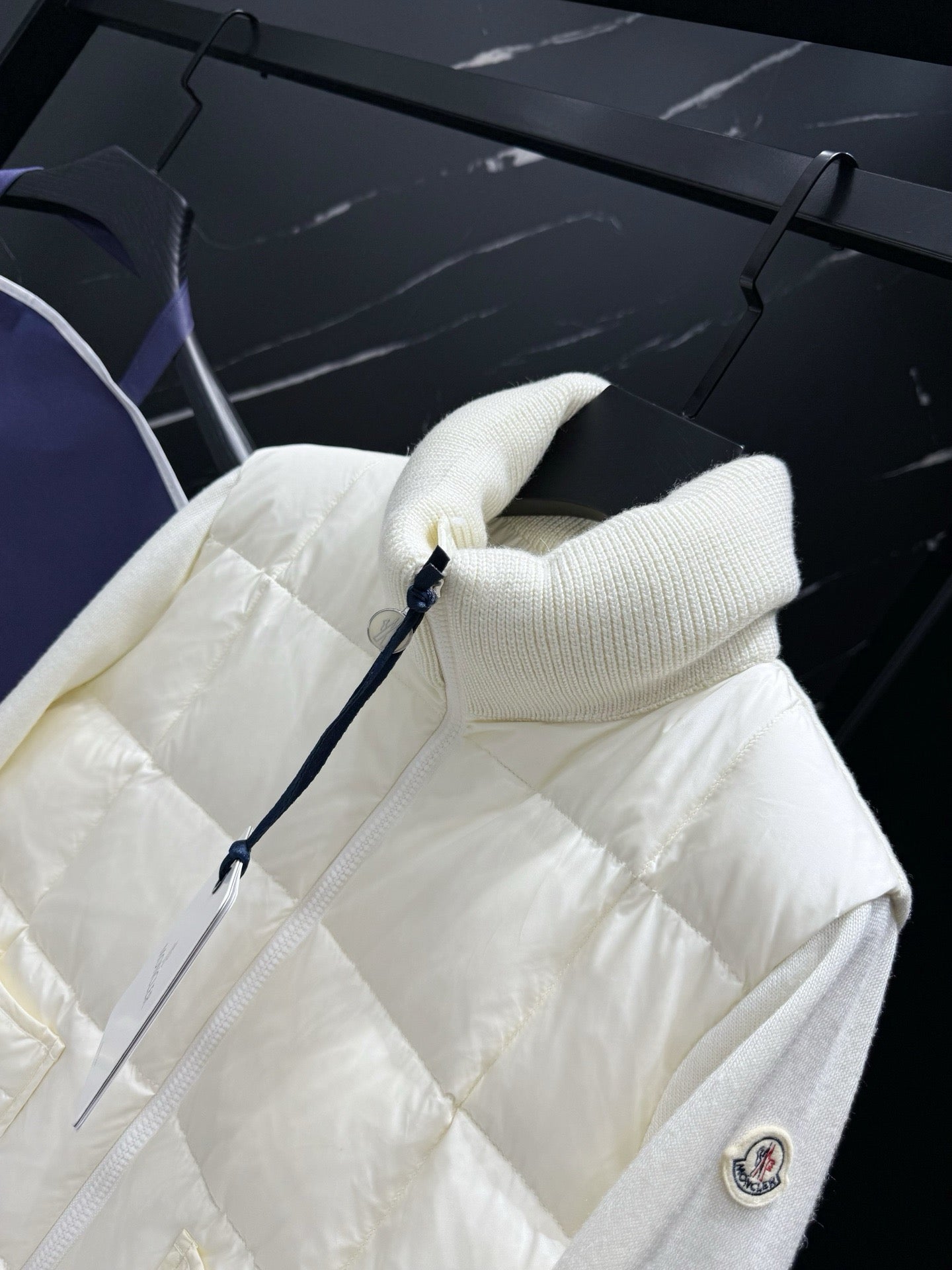 Dark Blue and White Jacket