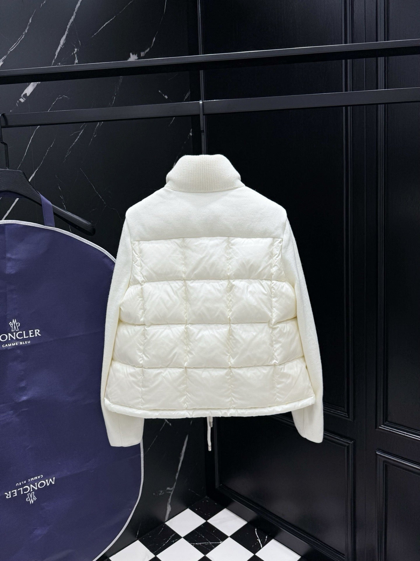 Dark Blue and White Jacket