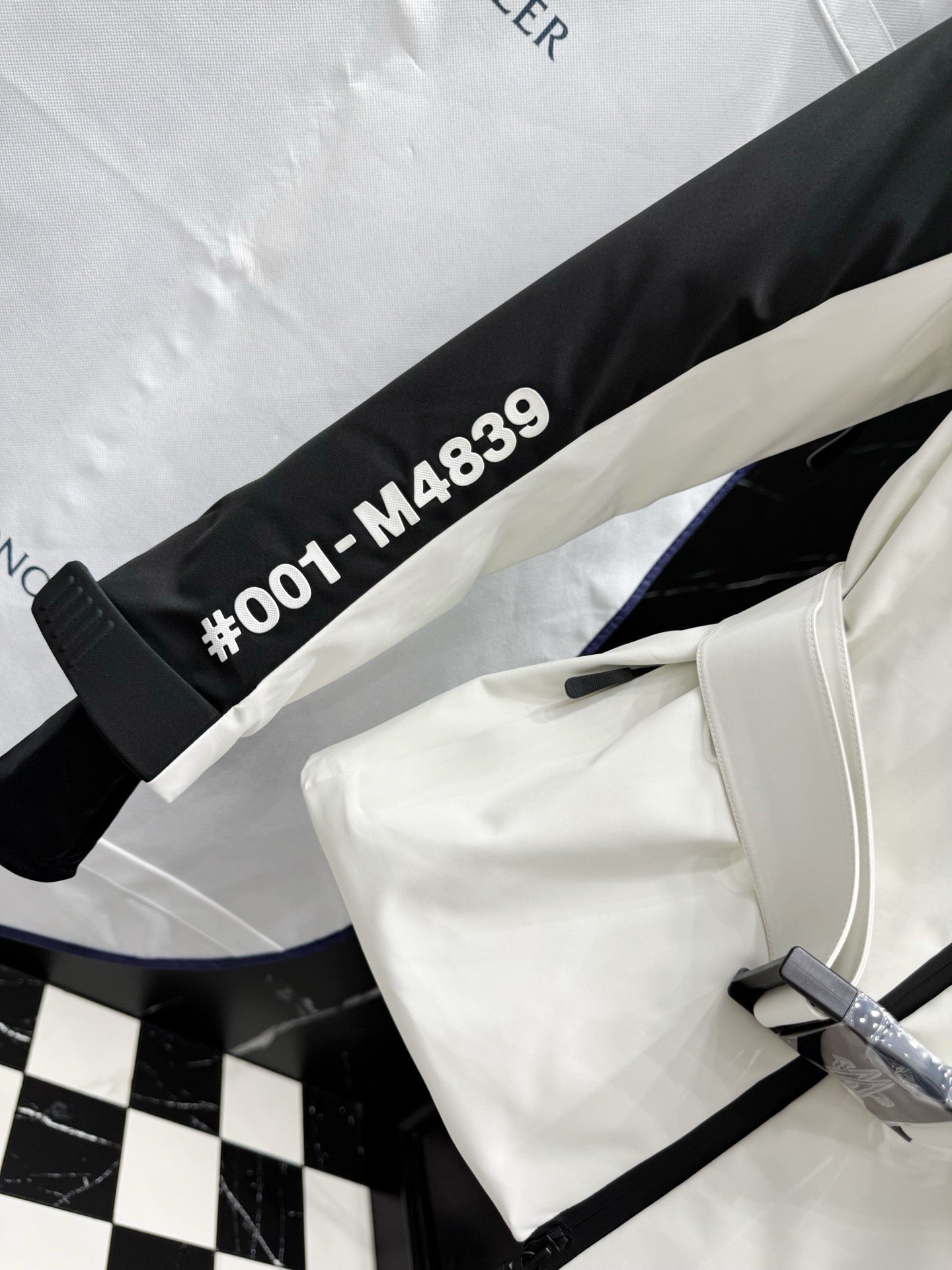 Black White and Pink White Jacket