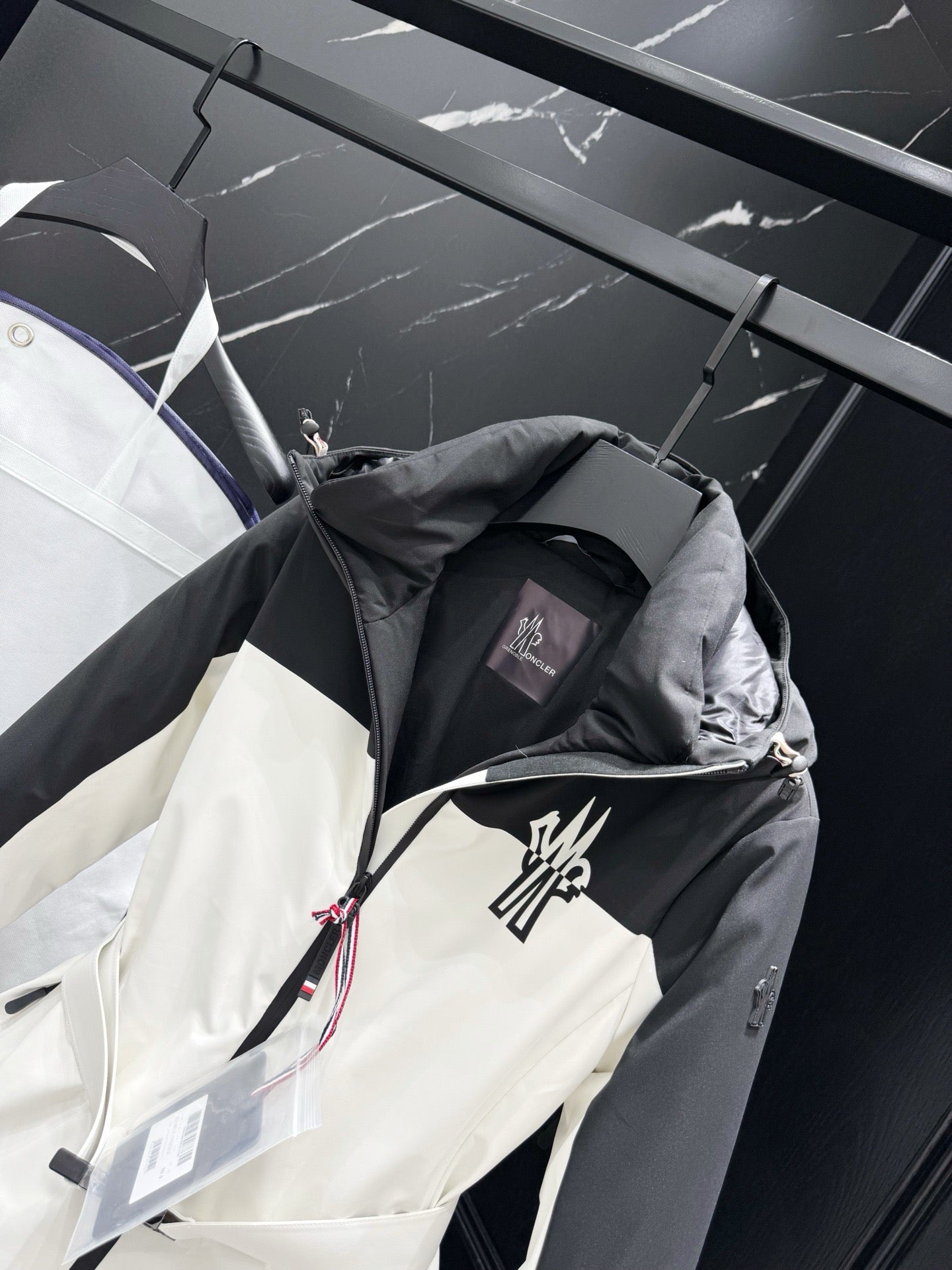 Black White and Pink White Jacket