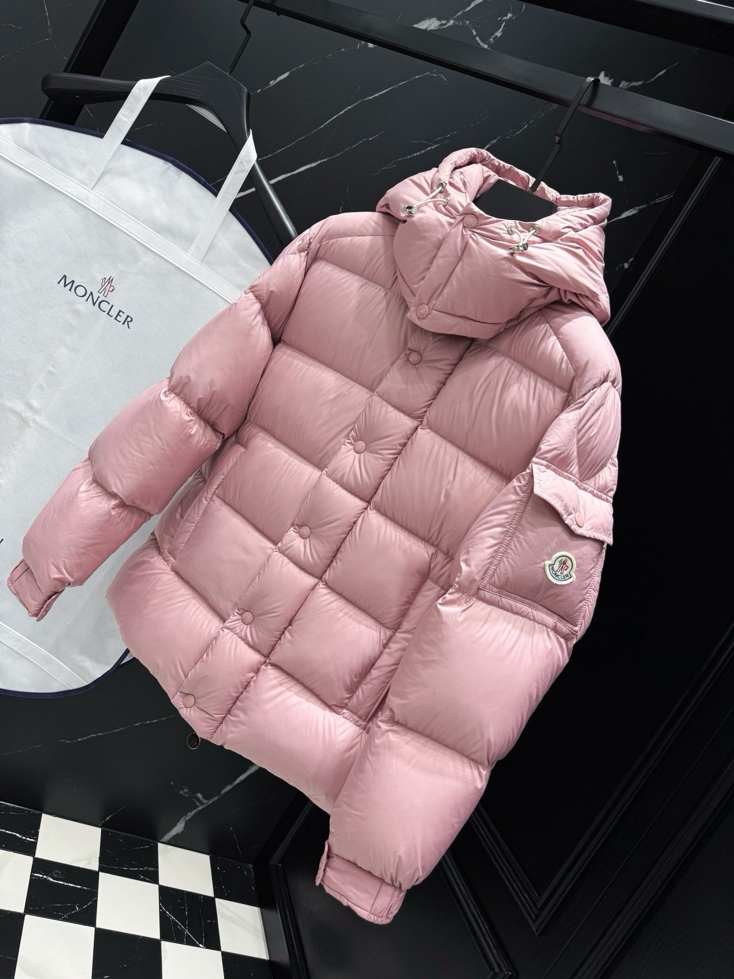 Pink and White Jacket