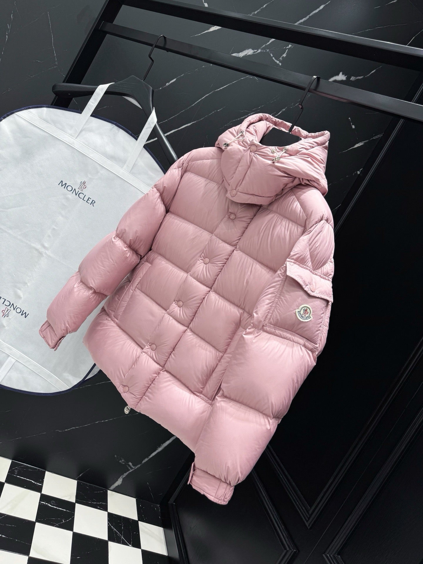 Pink and White Jacket