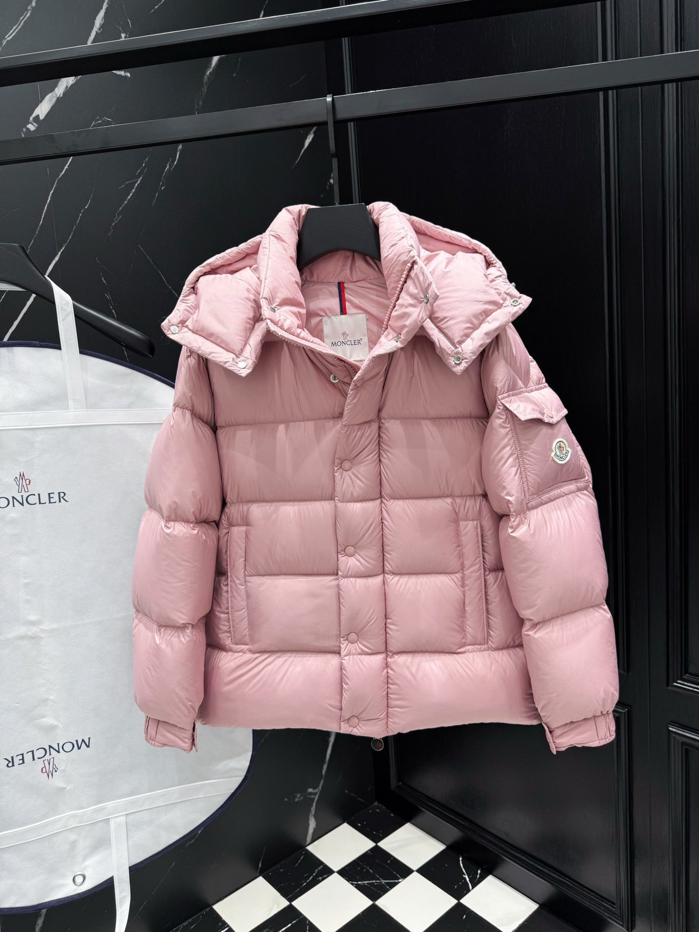 Pink and White Jacket