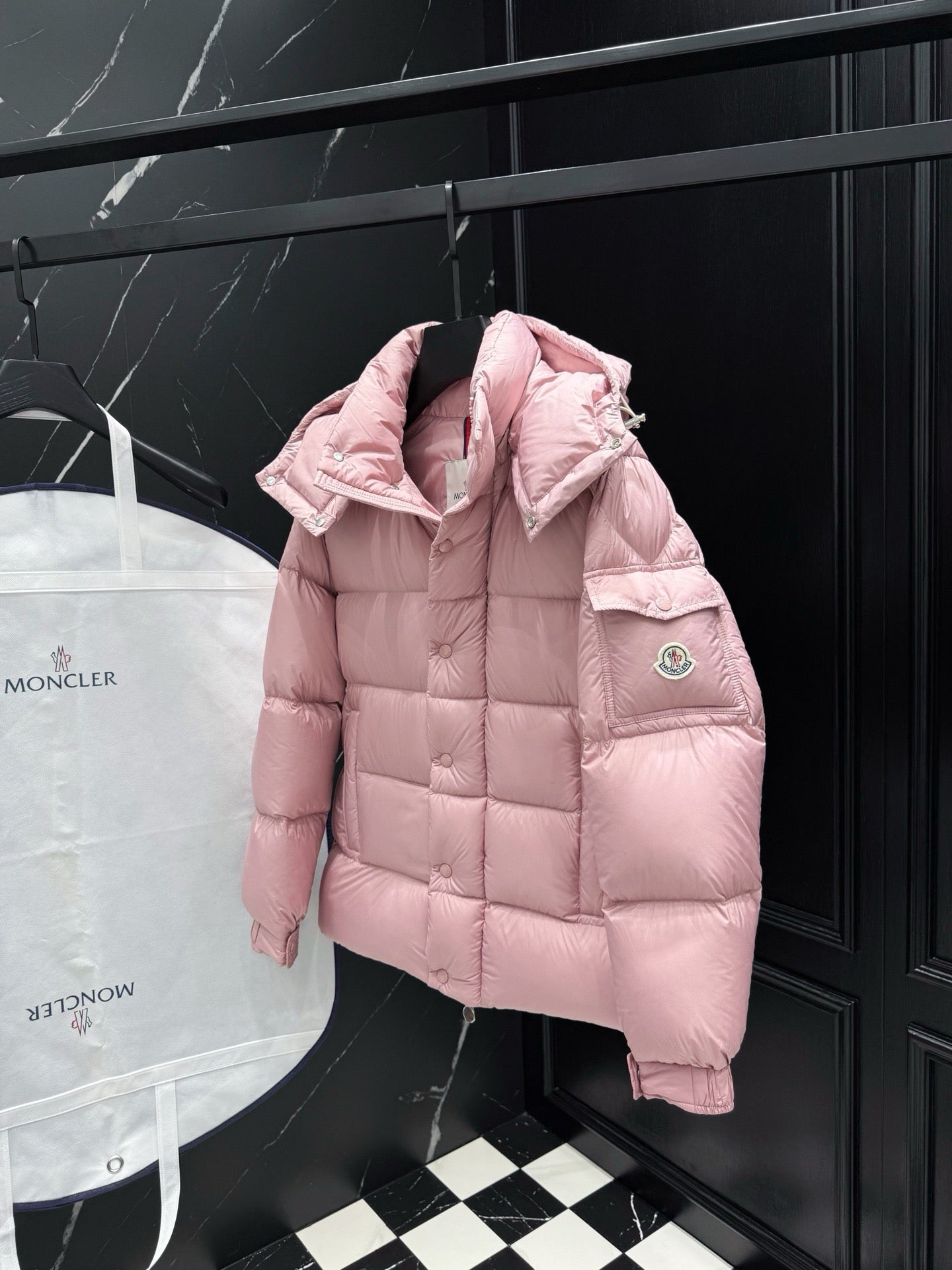 Pink and White Jacket