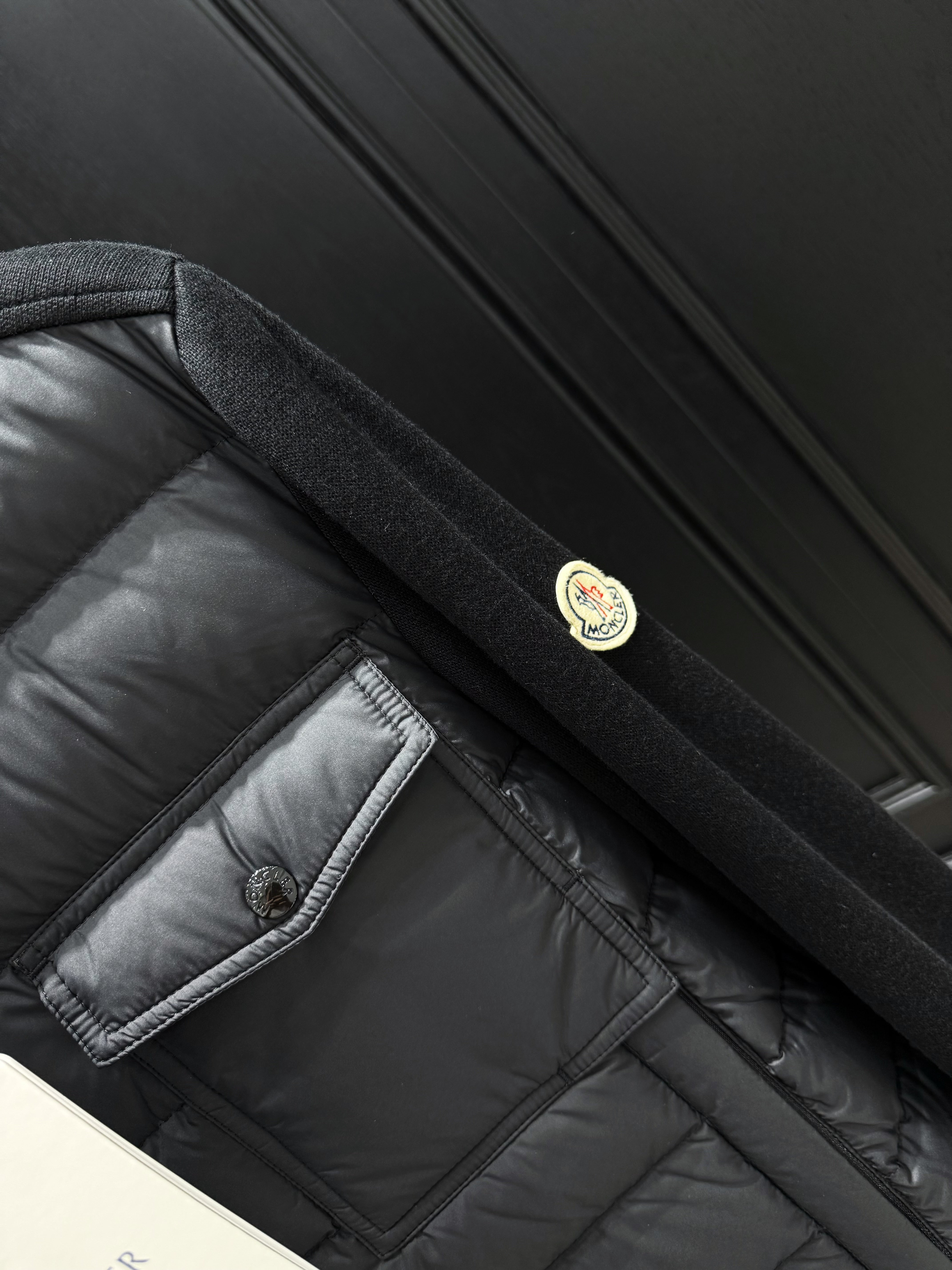 Black Grey and Green Jacket