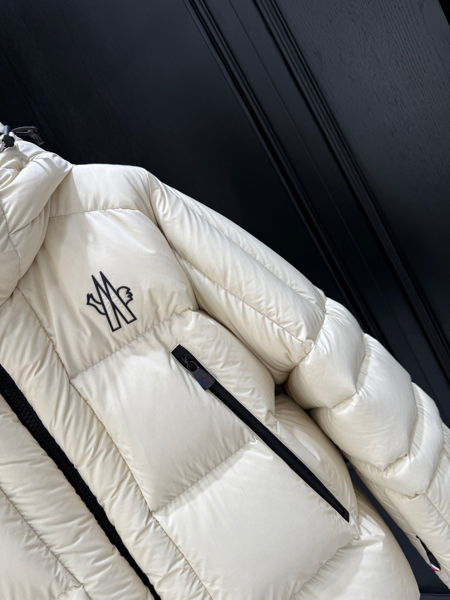 Black and Beige Jacket