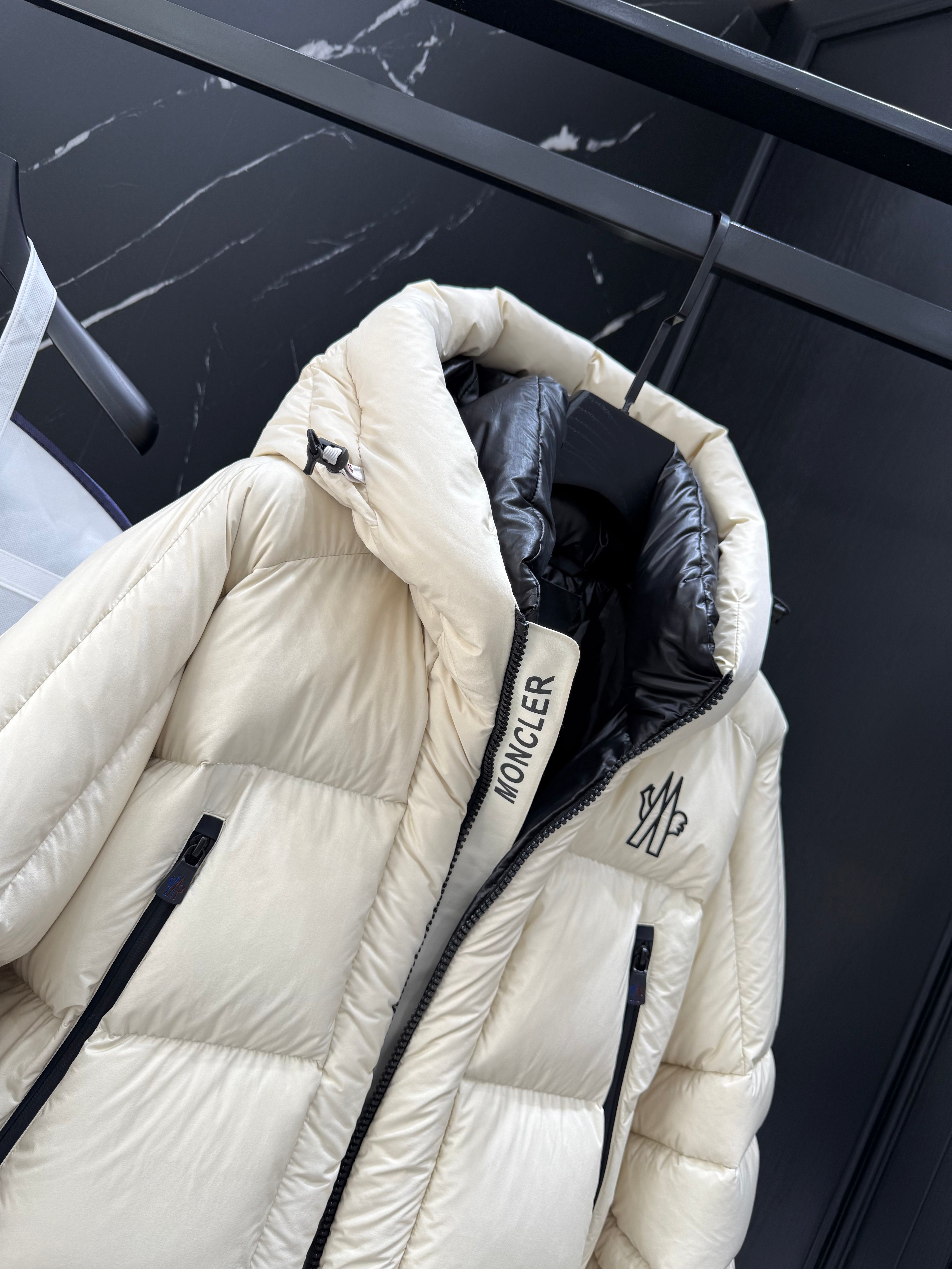 Black and Beige Jacket