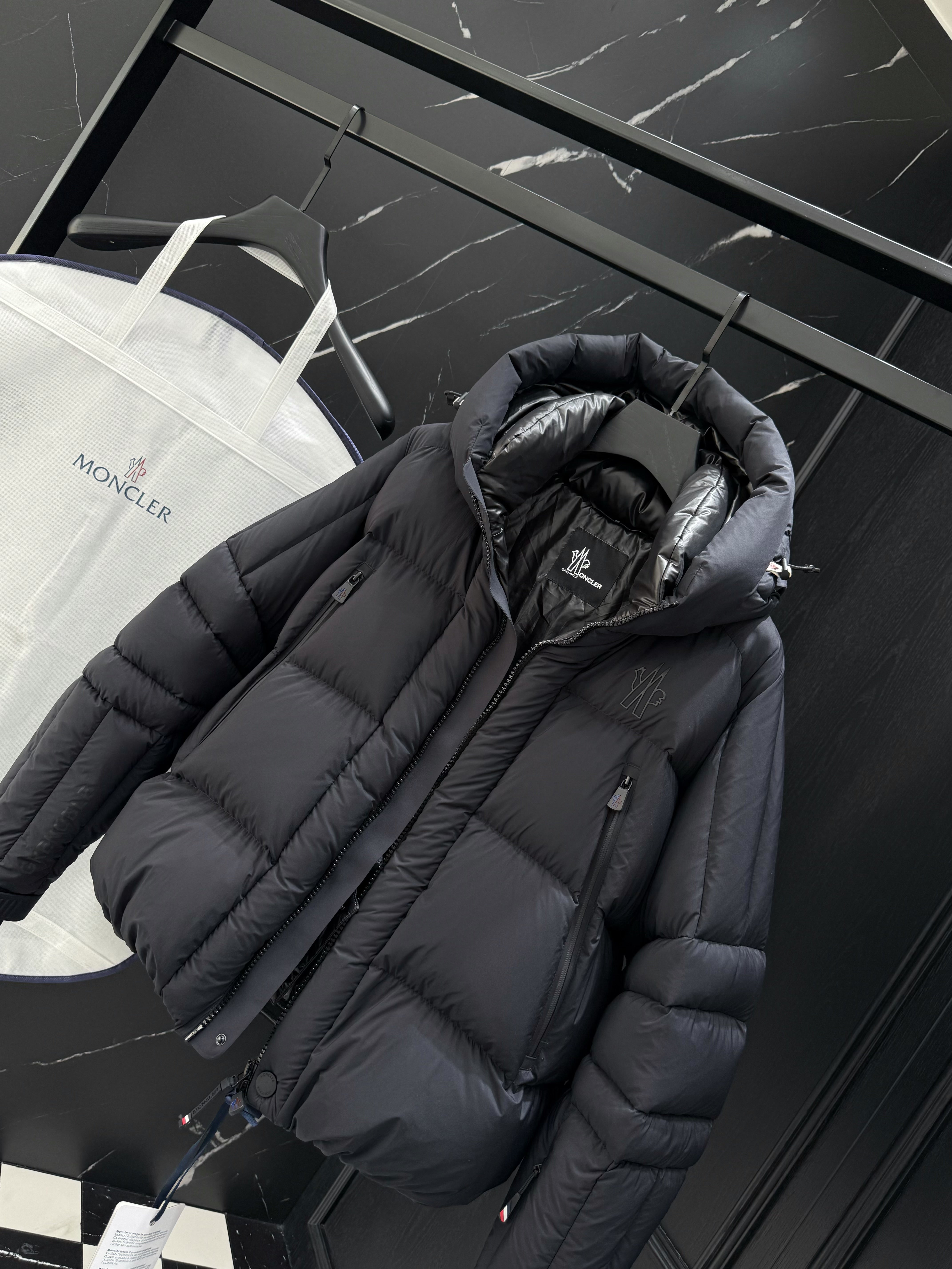 Black and Beige Jacket