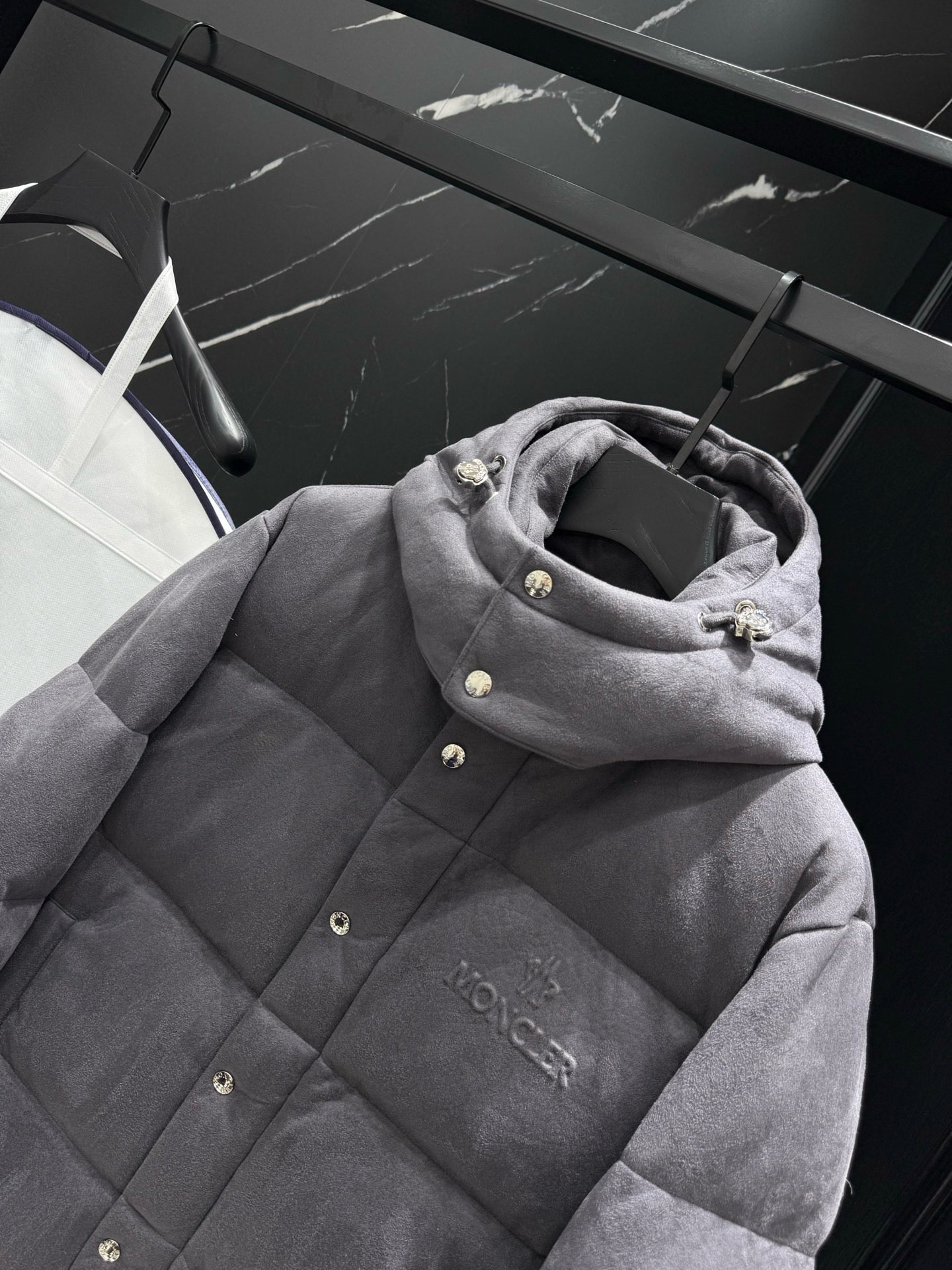 Dark Grey and White Jacket