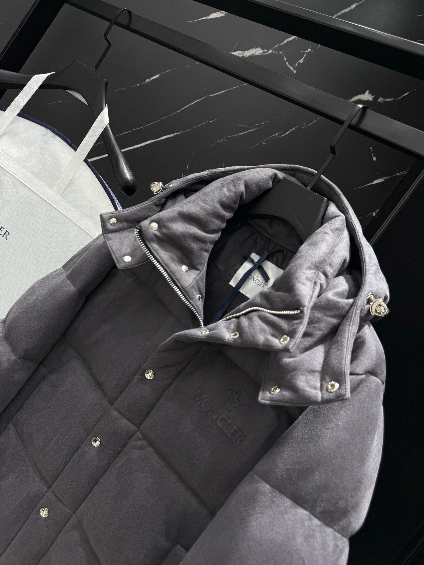 Dark Grey and White Jacket