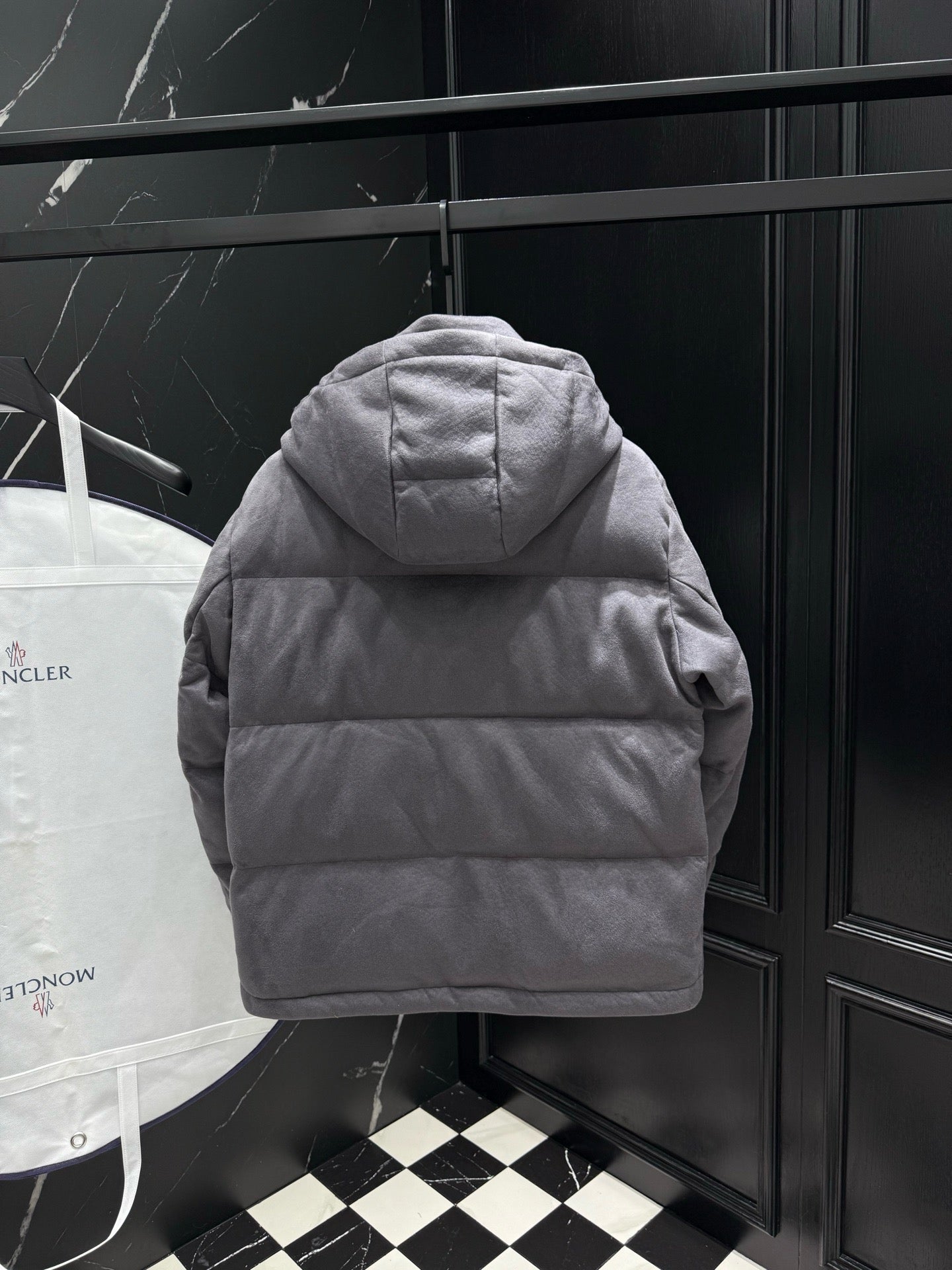 Dark Grey and White Jacket