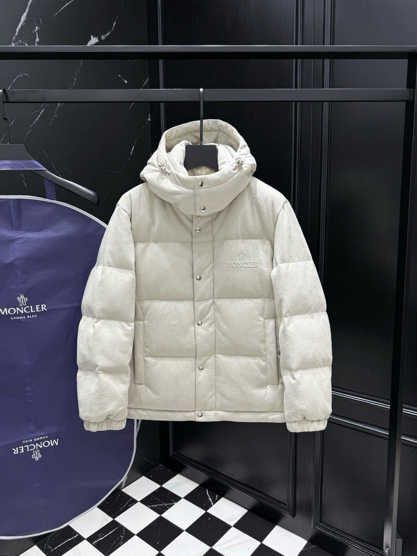 Dark Grey and White Jacket