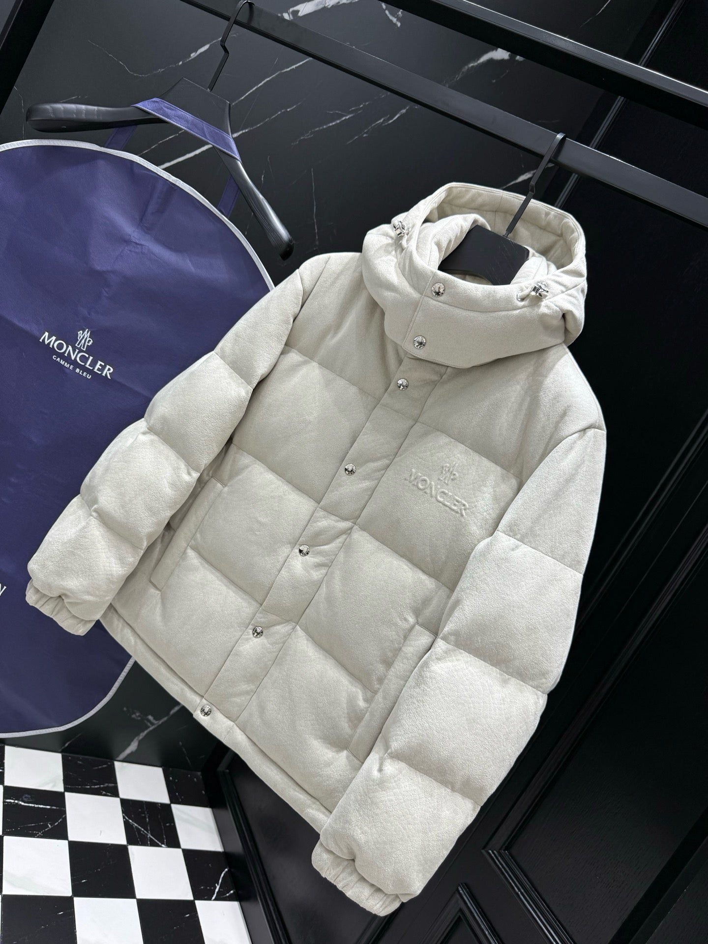 Dark Grey and White Jacket