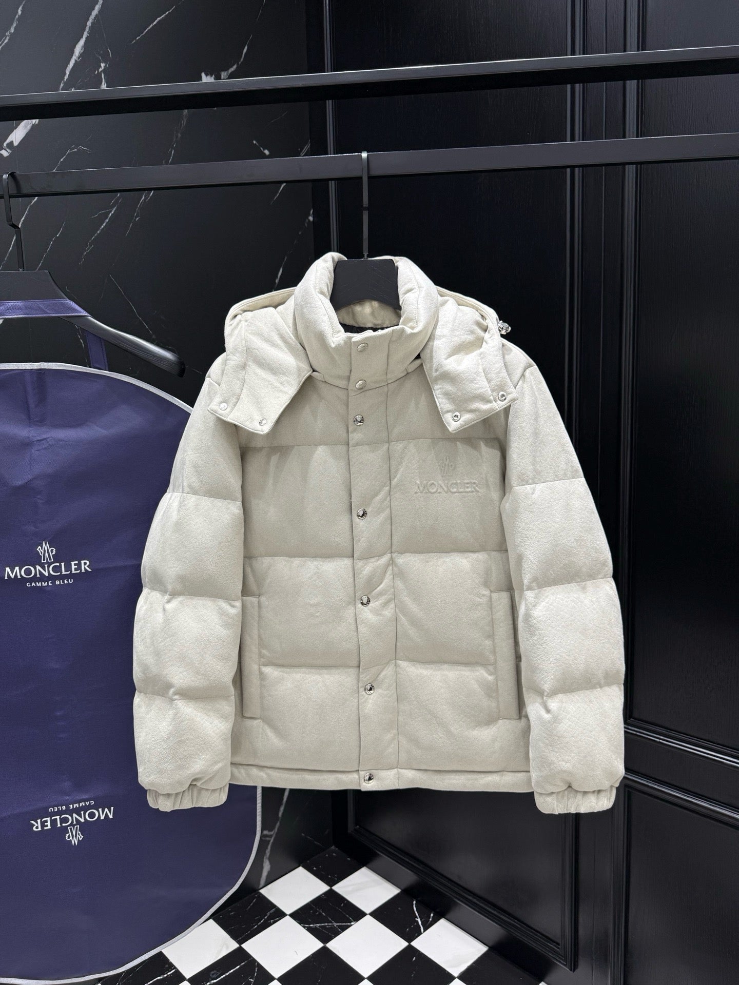 Dark Grey and White Jacket