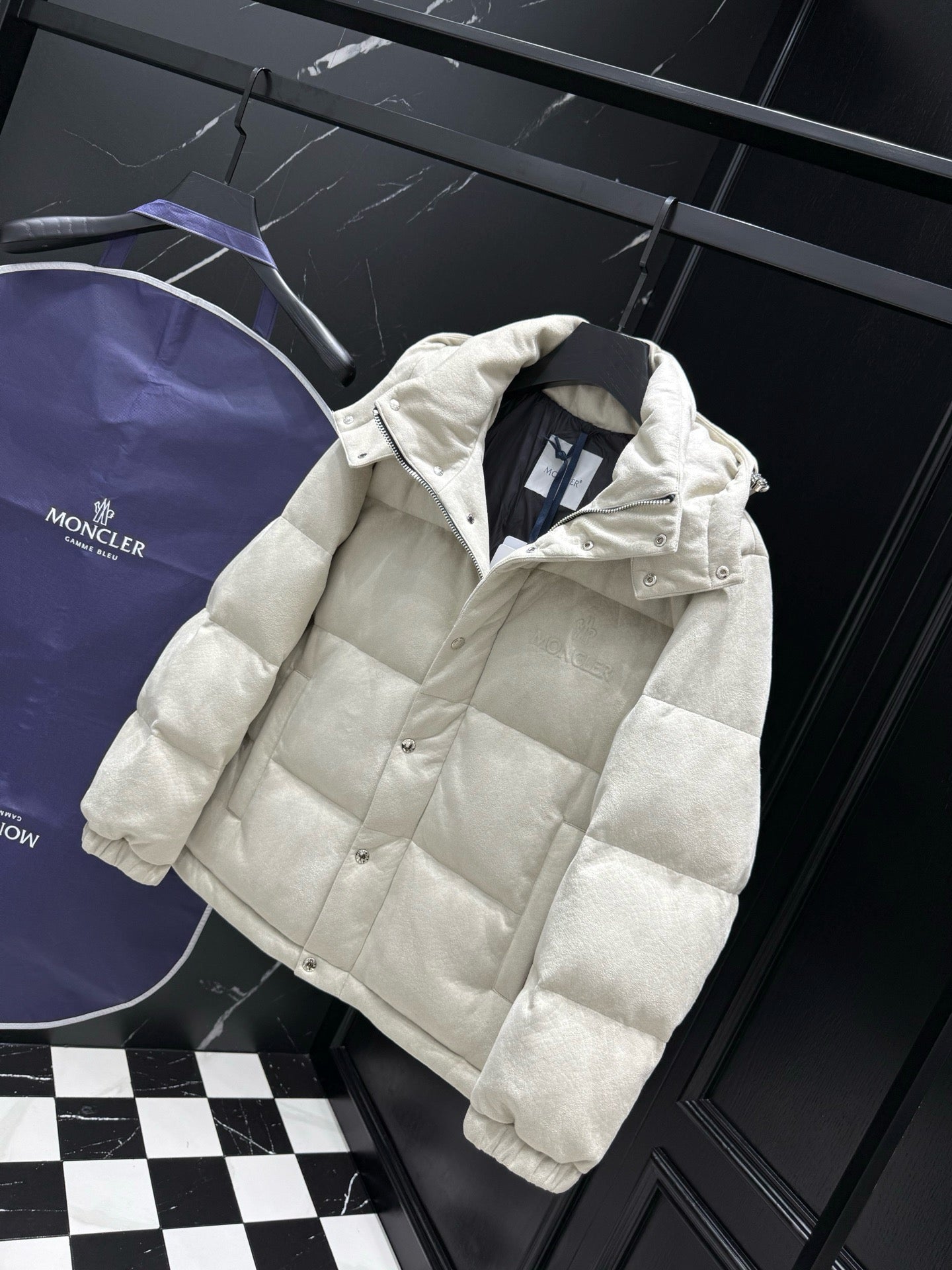 Dark Grey and White Jacket