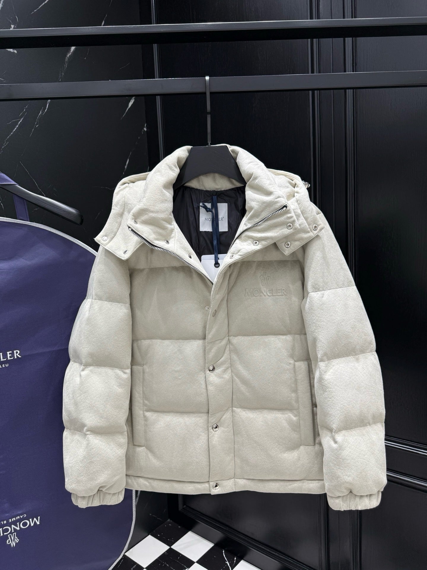 Dark Grey and White Jacket